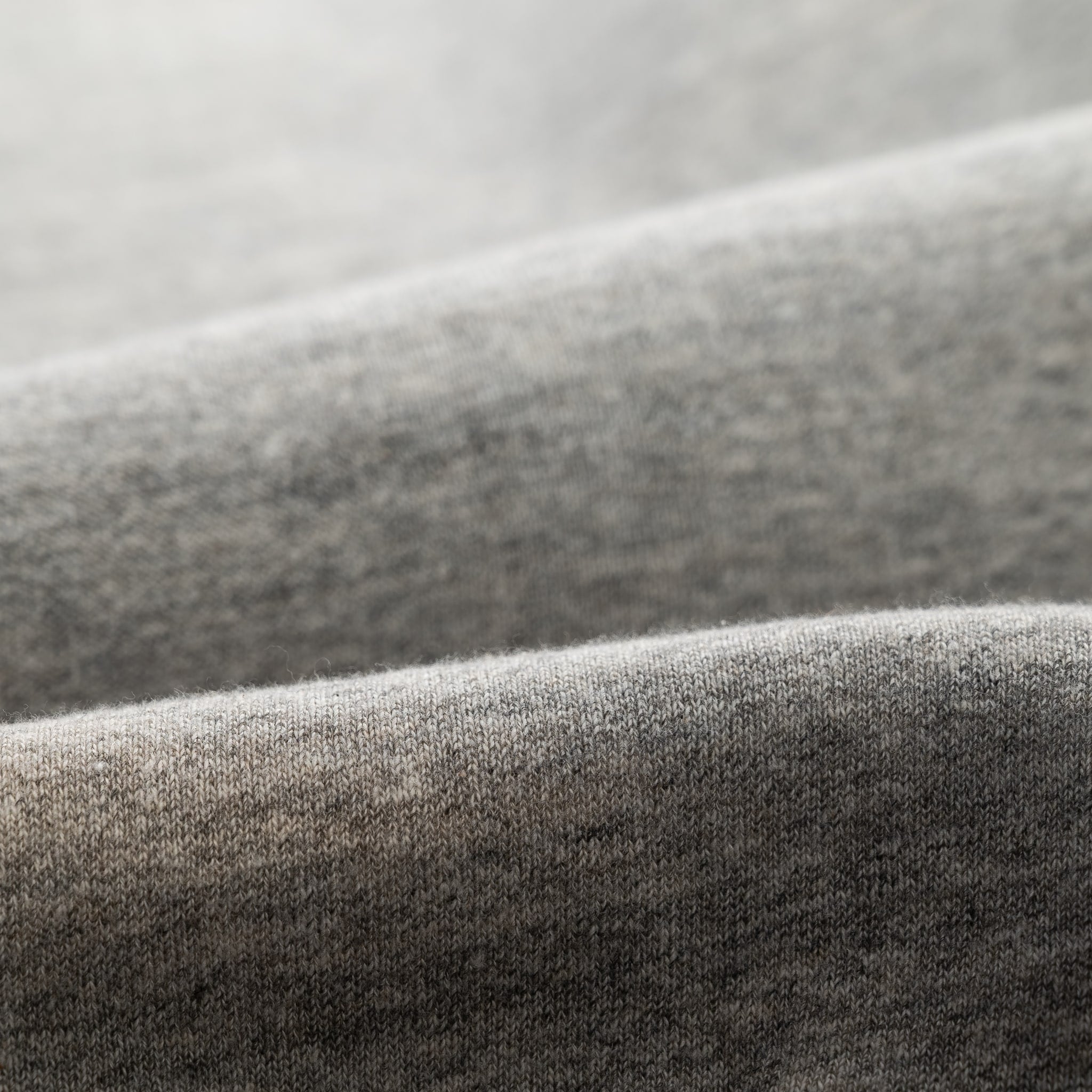 86001 Loopwheel Sweatshirt - Heather Grey