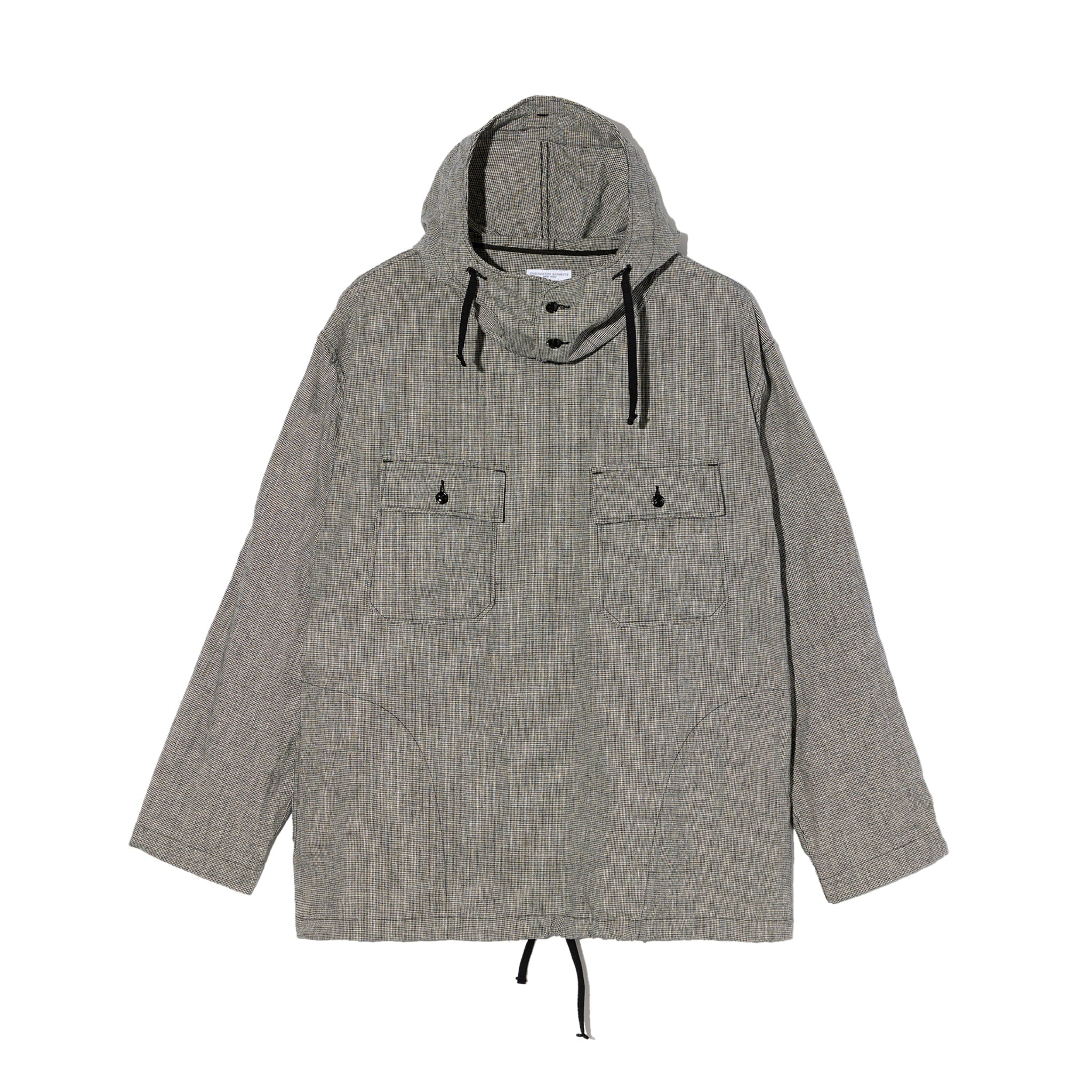 Cagoule Shirt - Black/Grey CL Houndstooth