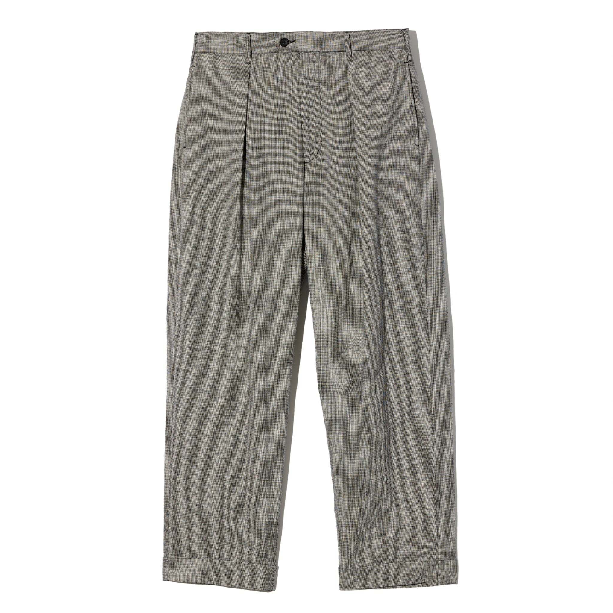 Engineered Garments Carlyle Pant Black/Grey CL Houndstooth | BlackBlue