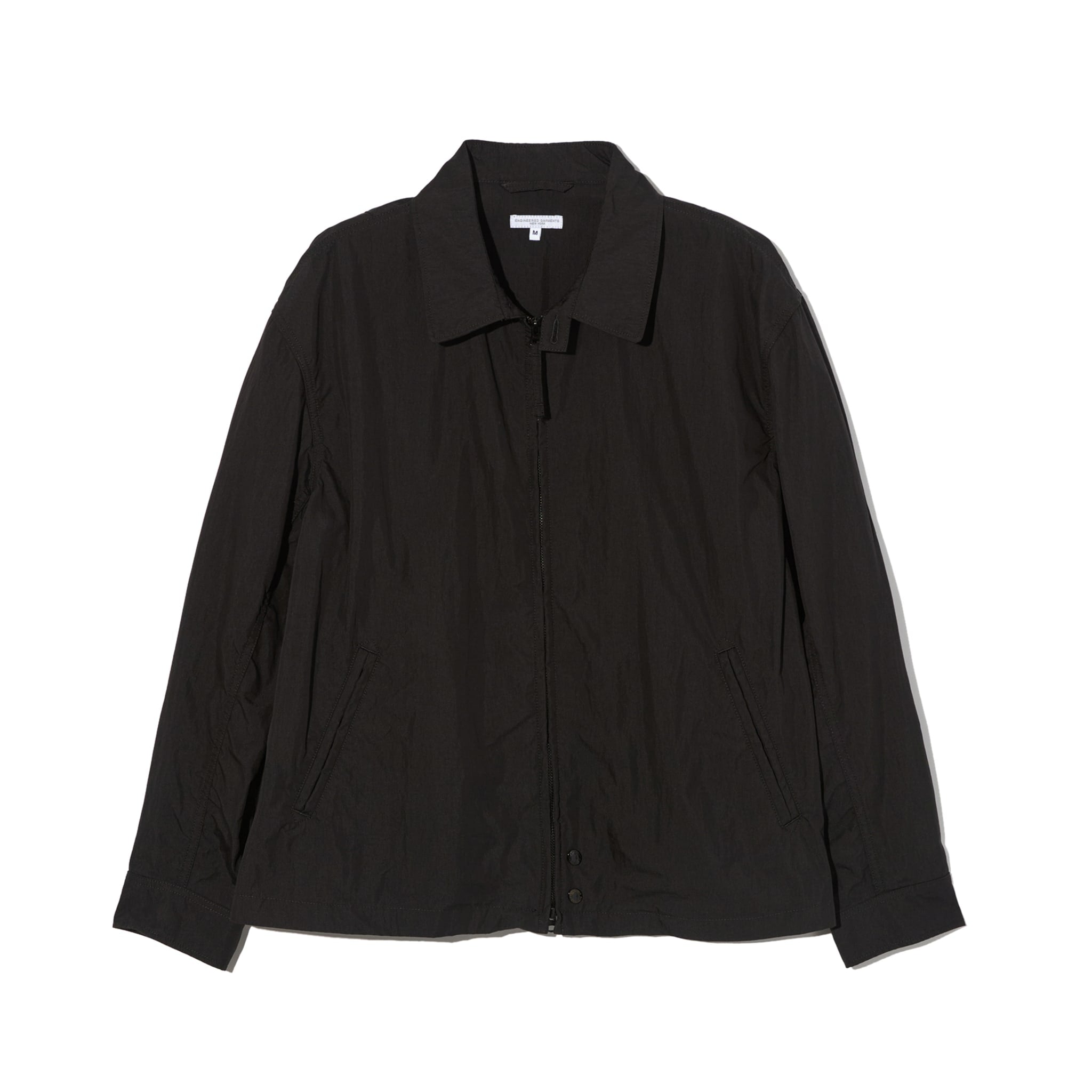 Engineered Garments Claigton Jacket Black Lightweight Nyco Poplin