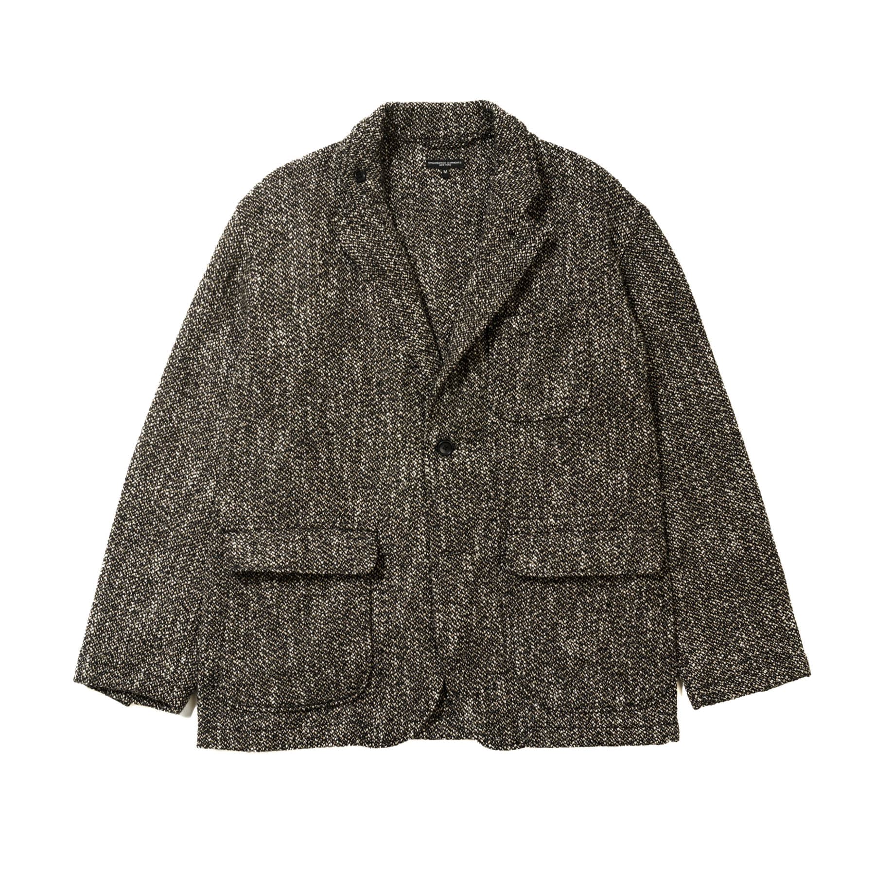 Engineered Garments Loiter Jacket Brown/Black Wool Homespun 
