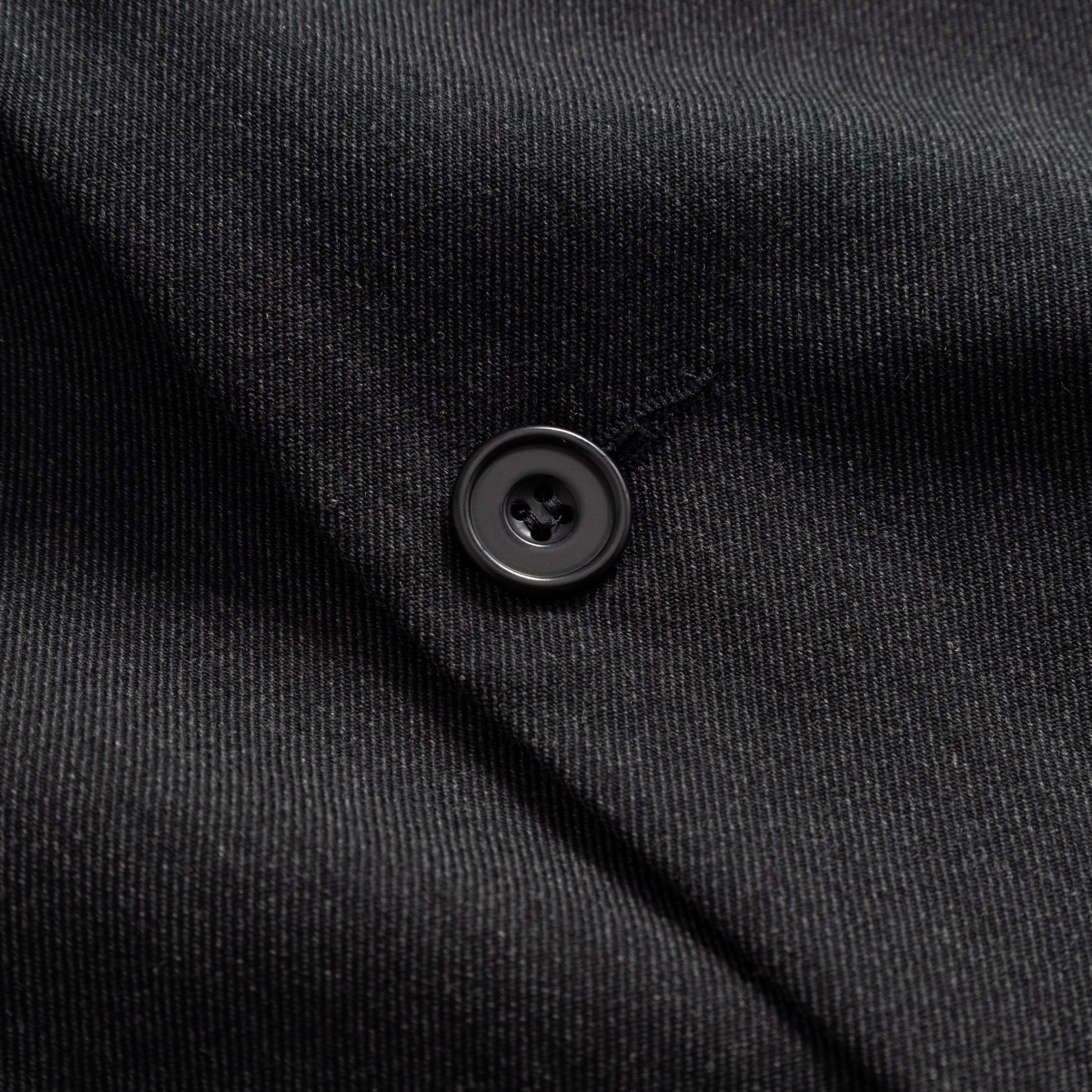 Fox J Lined Blazer Pure Wool Flannel - Charcoal