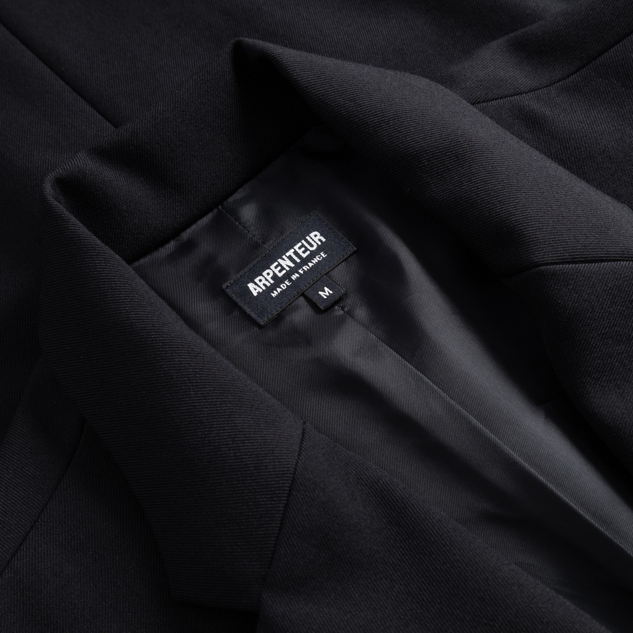 Fox J Lined Blazer Pure Wool Flannel - Midnight