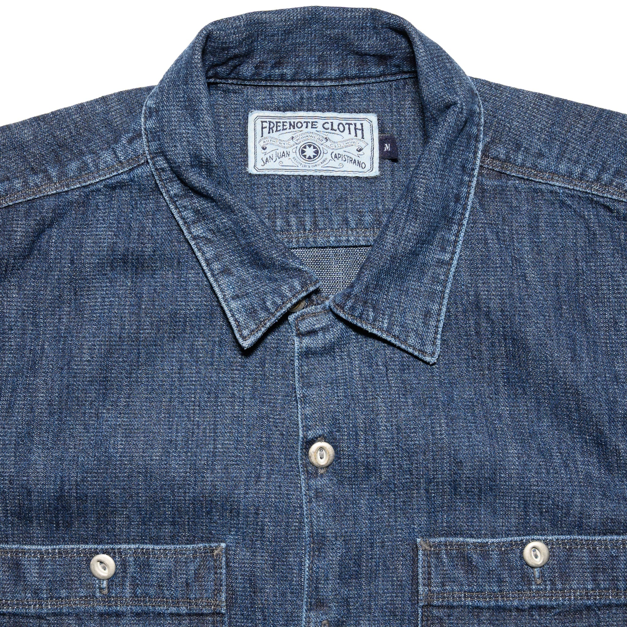 Dayton Short Sleeve Indigo