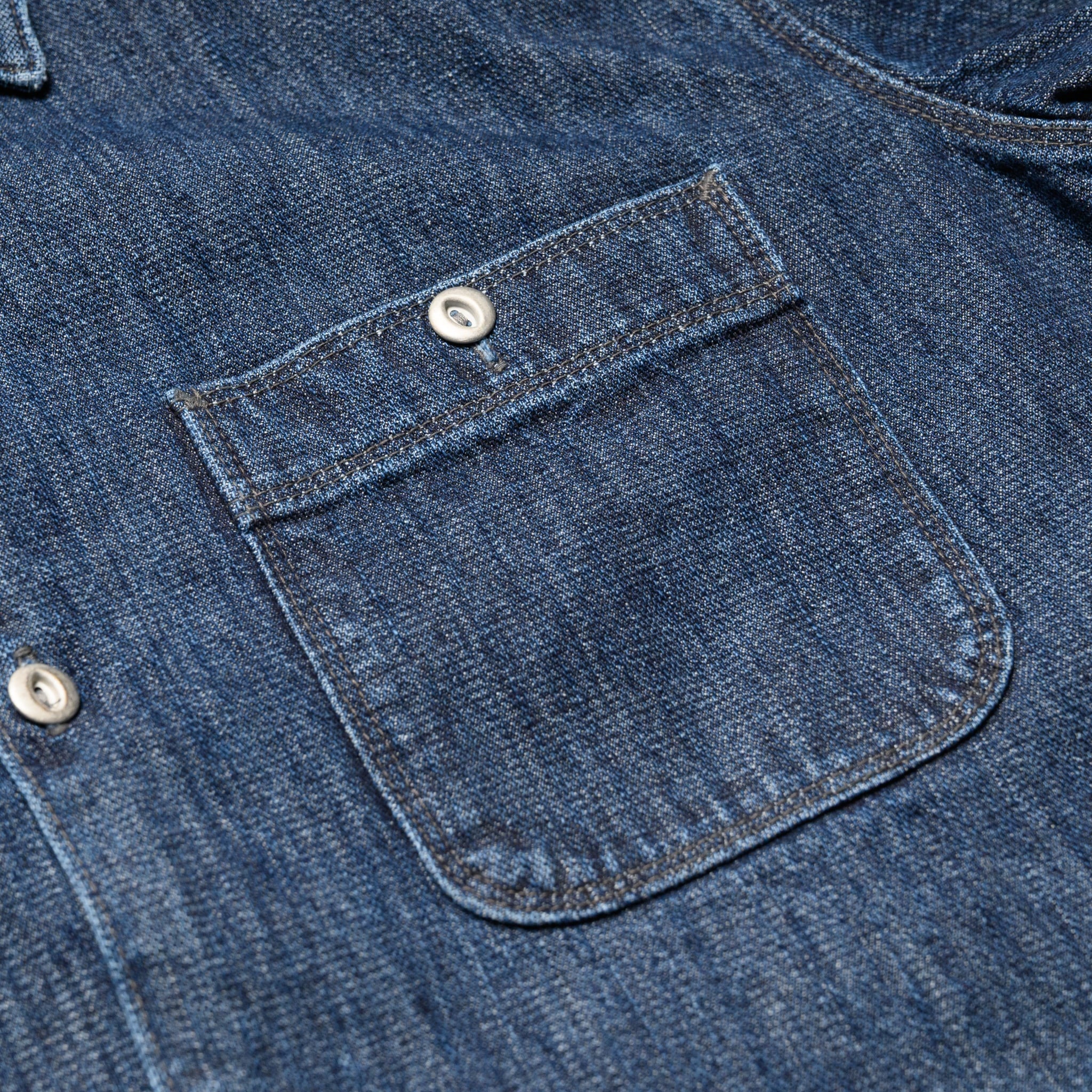 Dayton Short Sleeve Indigo
