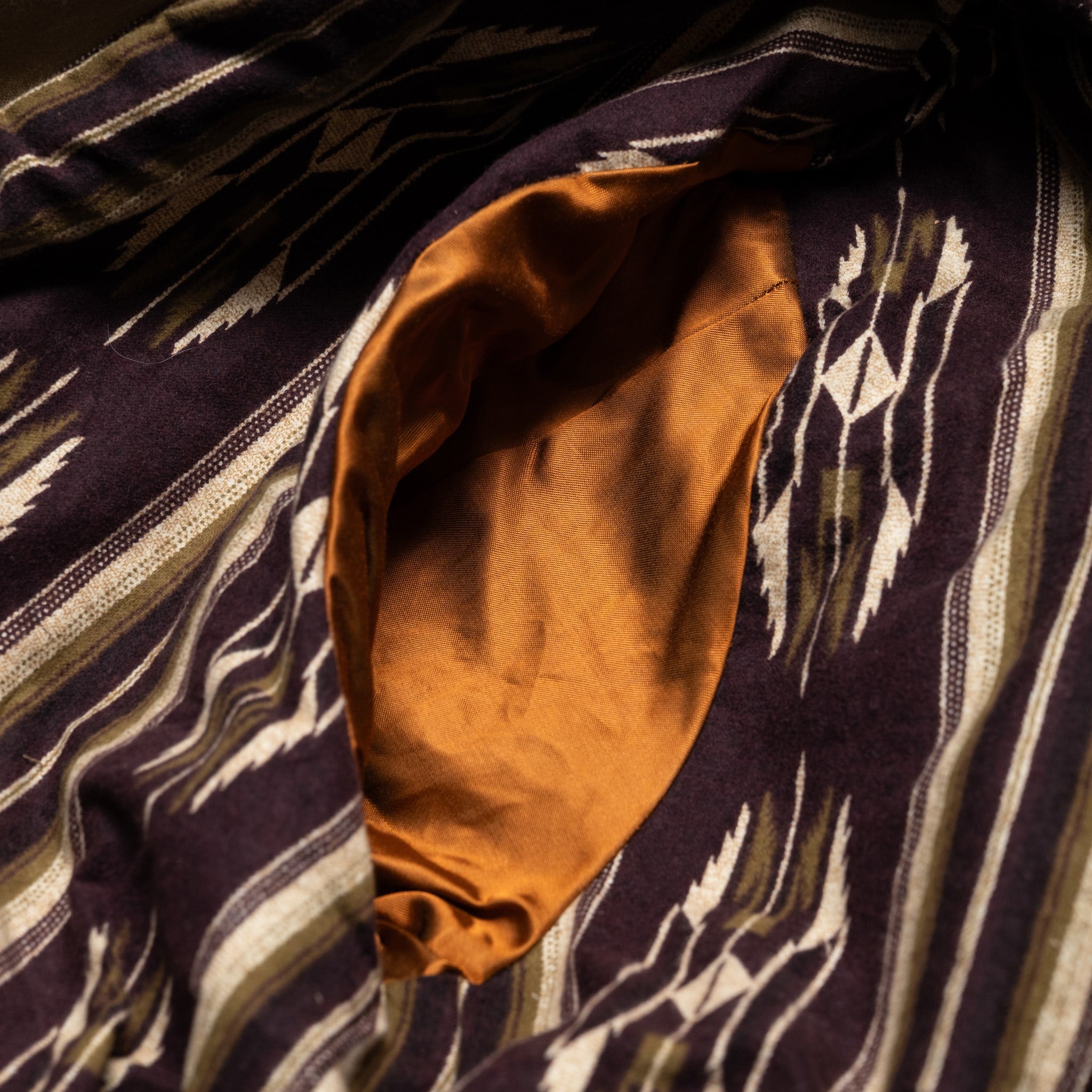 RJ-1 Riders Jacket - Waxed Canvas - Tobacco (Purple Lining)