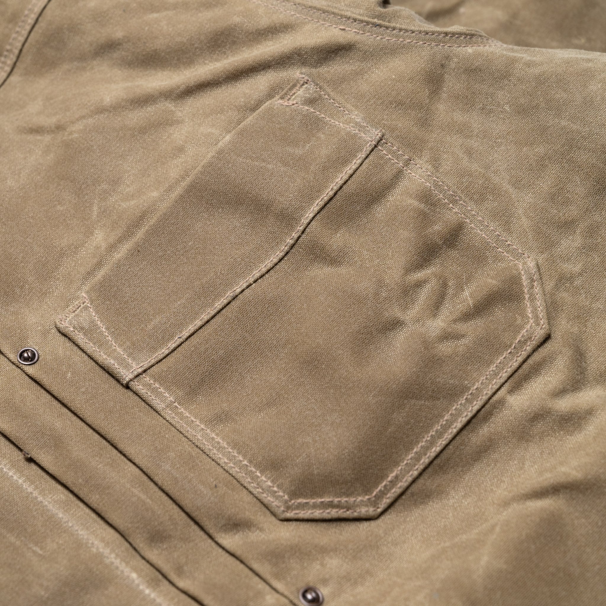 RJ-1 Riders Jacket - Waxed Canvas - Tobacco (Purple Lining)