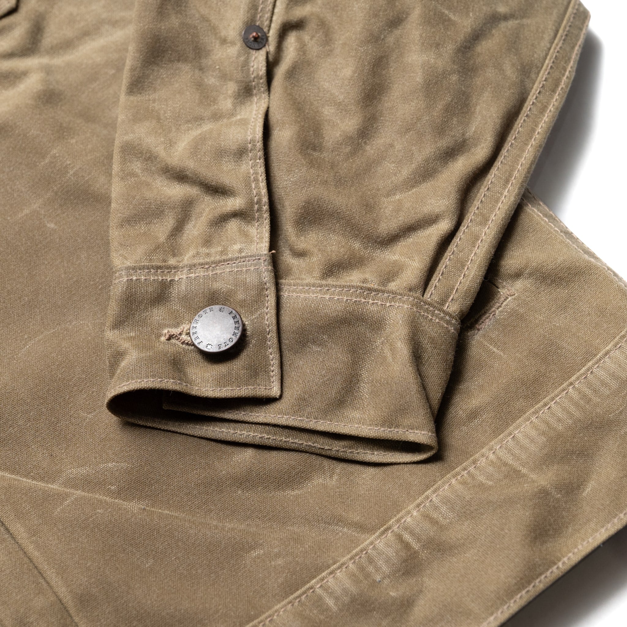 RJ-1 Riders Jacket - Waxed Canvas - Tobacco (Purple Lining)