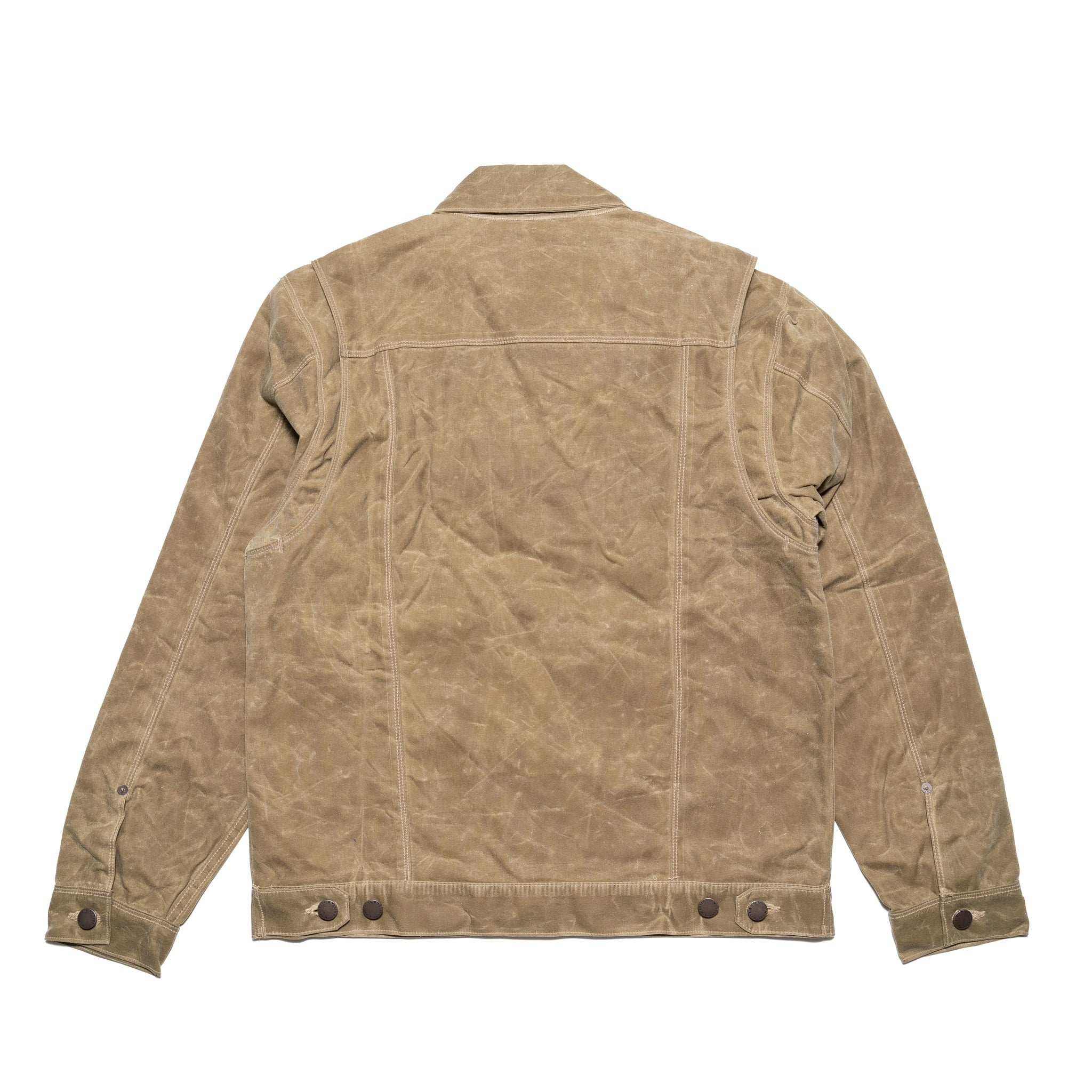 RJ-1 Riders Jacket - Waxed Canvas - Tobacco (Purple Lining)
