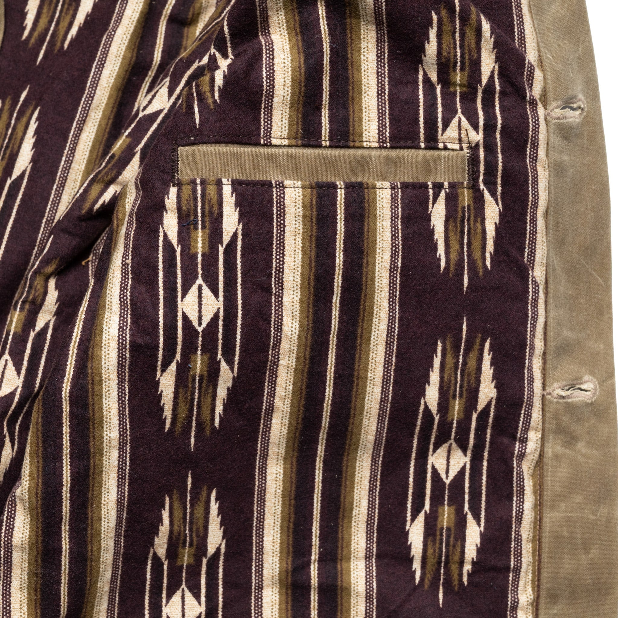 RJ-1 Riders Jacket - Waxed Canvas - Tobacco (Purple Lining)