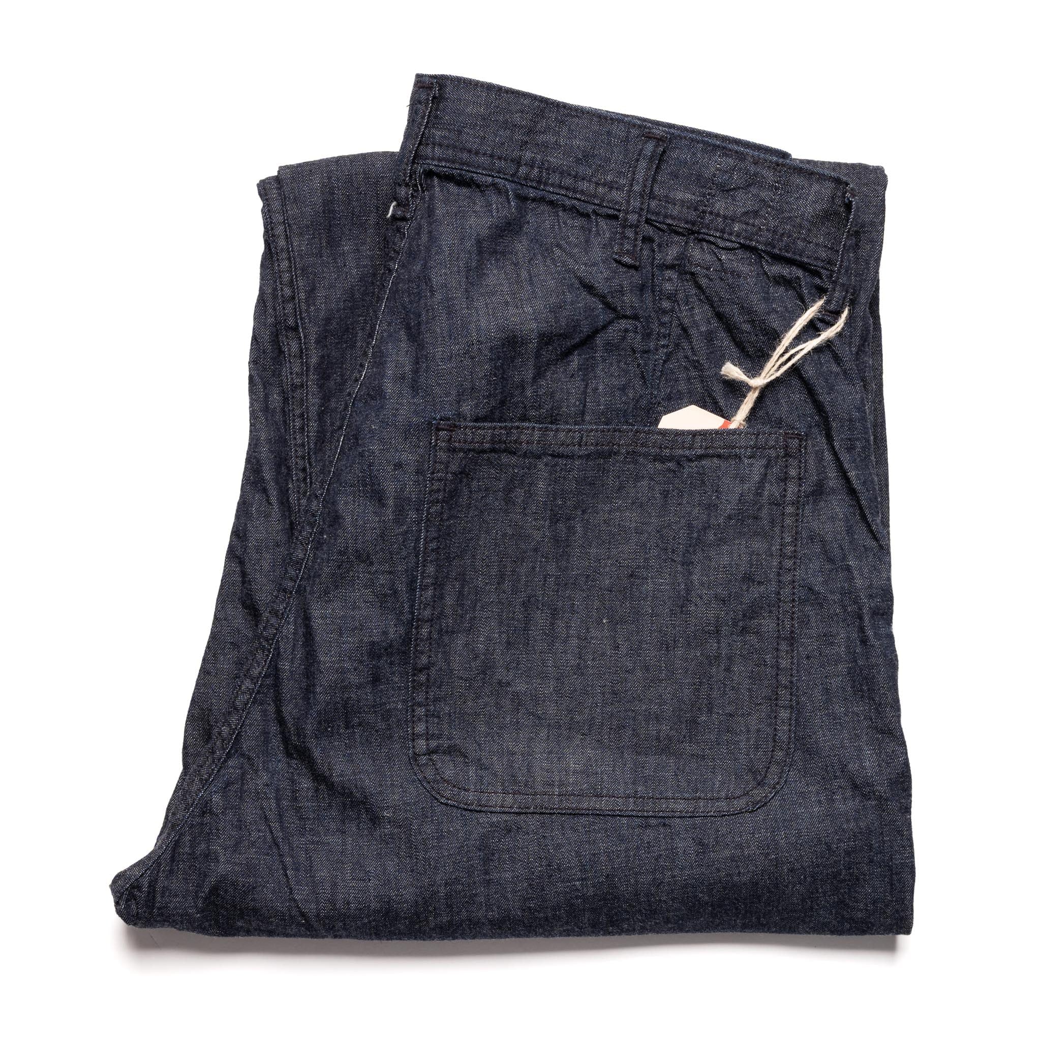 FULLCOUNT フルカウント  1141-1 26SS USN Seamen's Trousers 32 Fullcount 1141-1 USN Seamen's Trousers Indigo | BlackBlue
