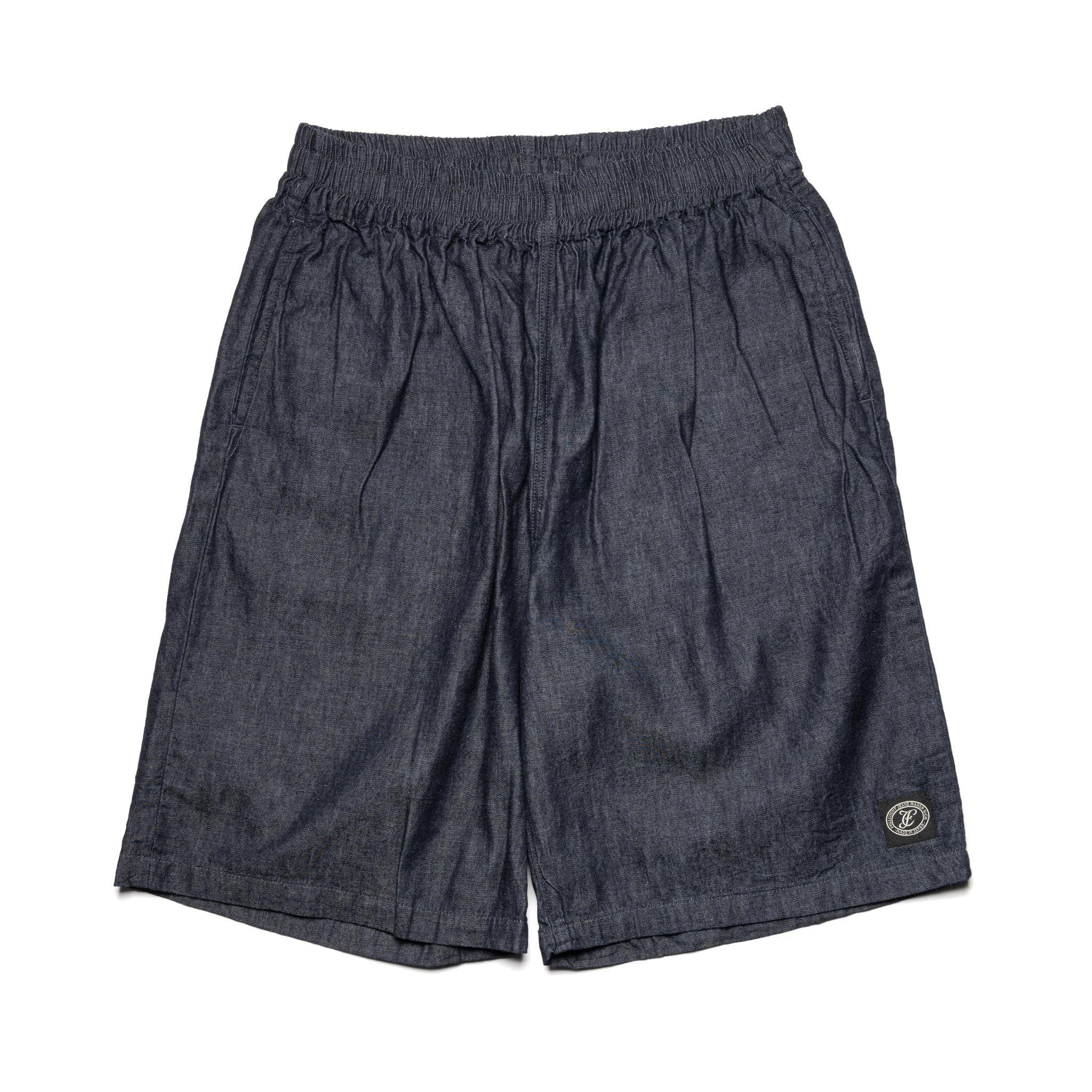 1143-2 Denim Resort Shorts - Indigo