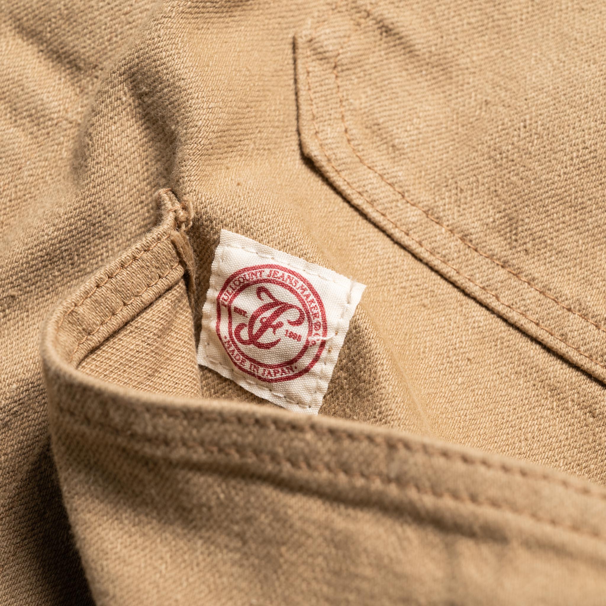 2015BE Chore Jacket Beige Denim