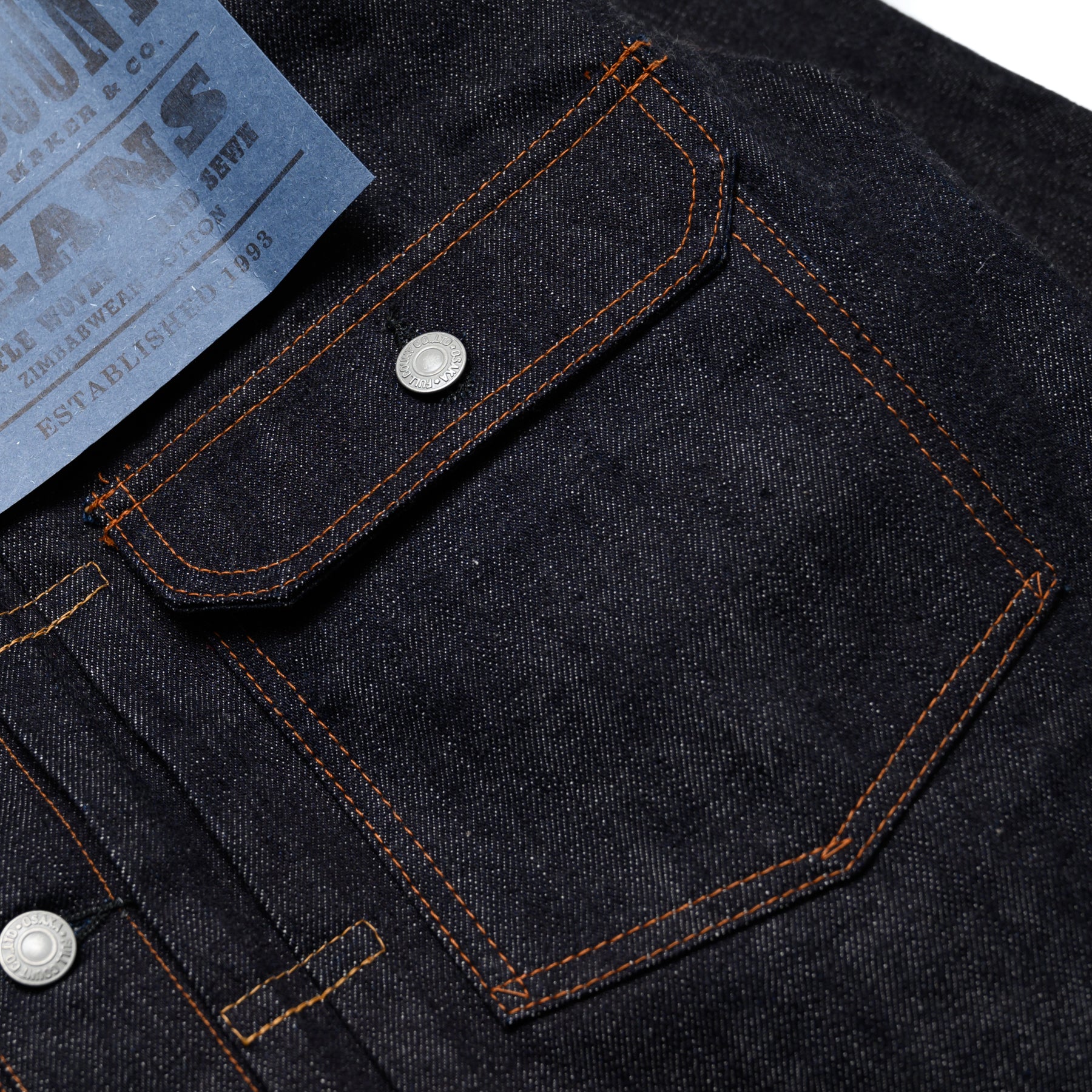 2102XX Type 2 Jacket Heavy 15.5oz Selvedge Denim