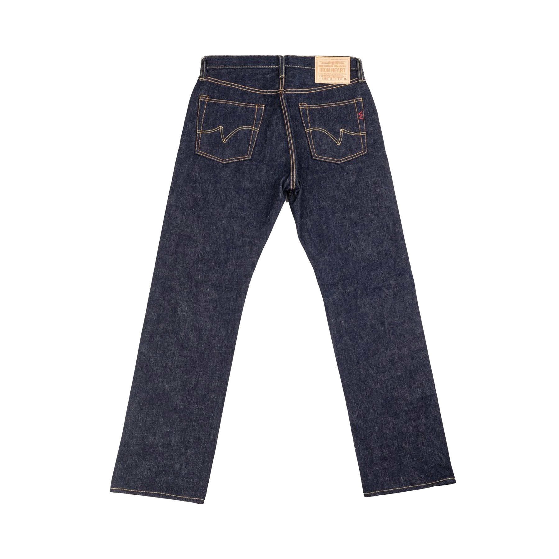Iron Heart IH-888S-18 Japanese Selvedge Denim Rear