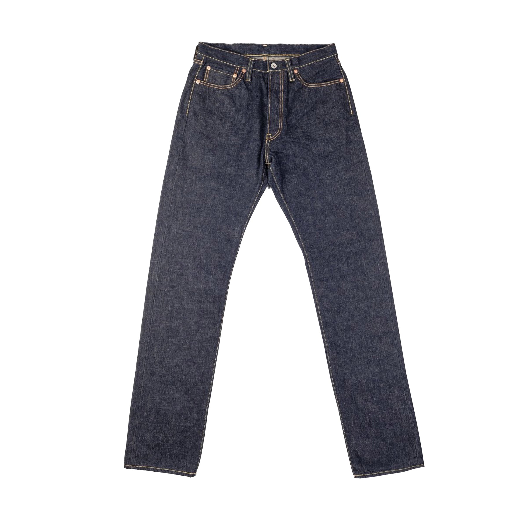 Iron Heart IH-888S-18 Japanese Selvedge Denim Front