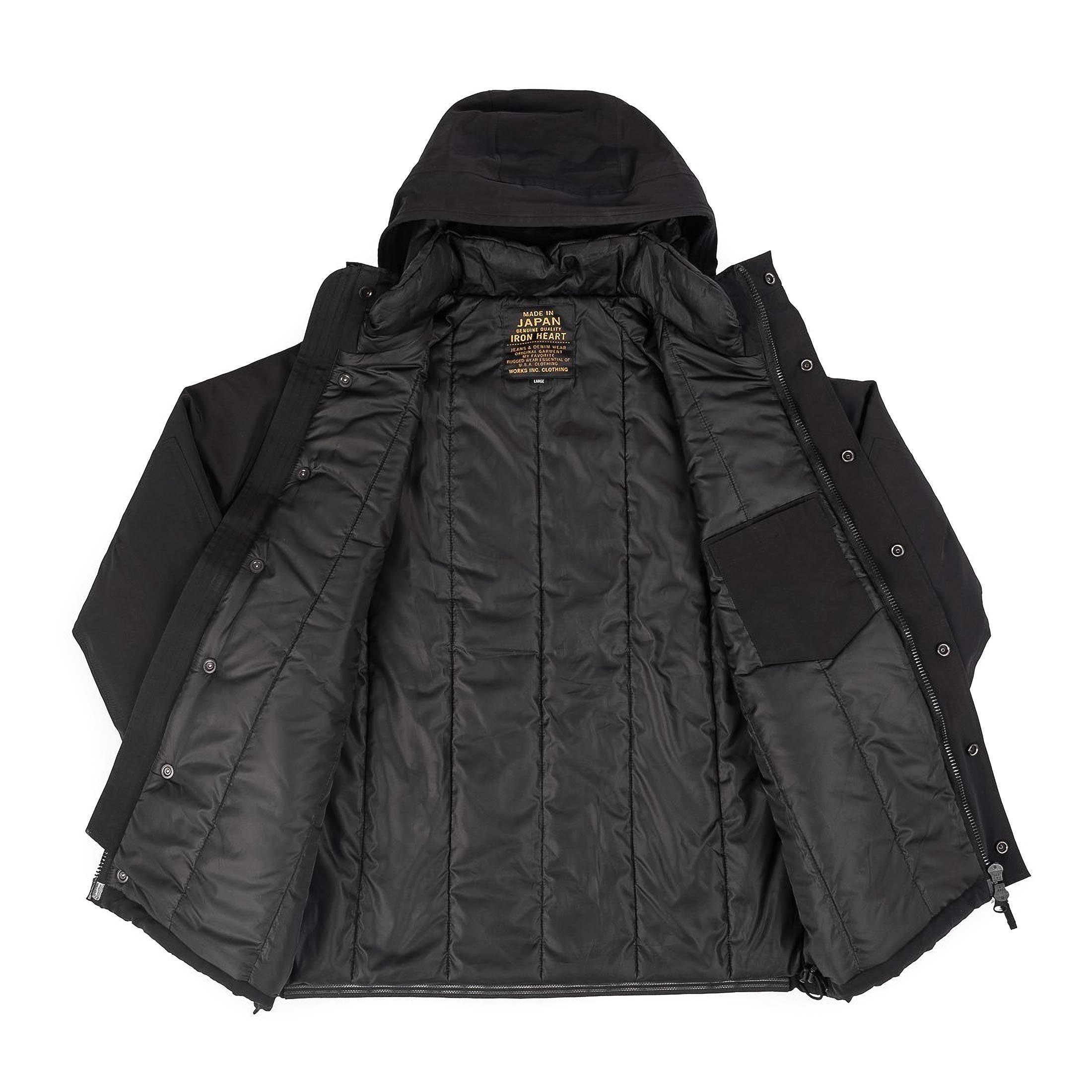 IHJ-75-BLK PrimaLoft X Event Mountain Parka - Black