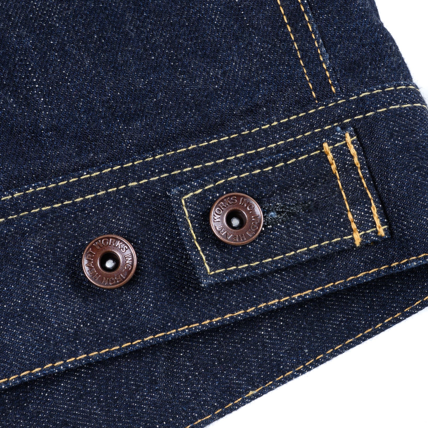 IH-101J-SR 18oz Selvedge Denim Storm Rider Jacket - Indigo