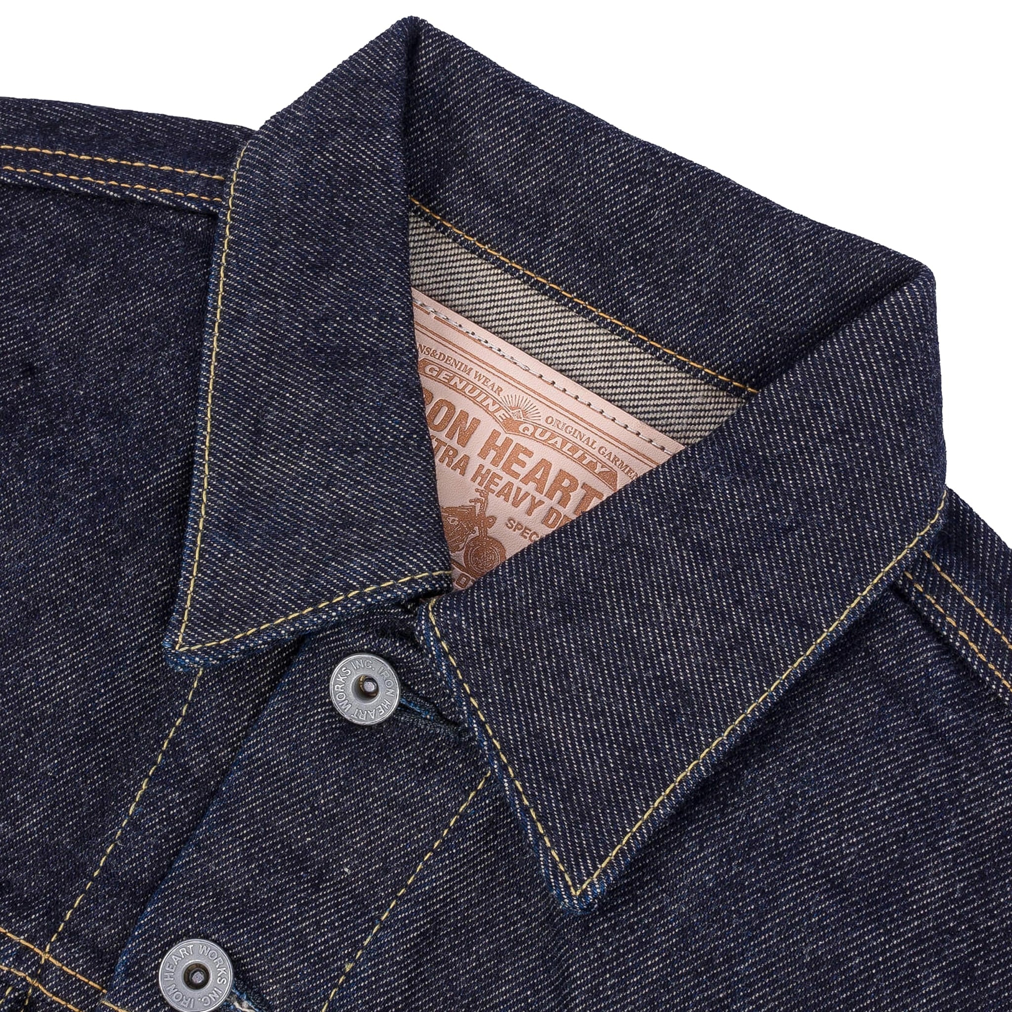 IH-526PJ 21oz Selvedge Denim Modified Type III Jacket - Indigo