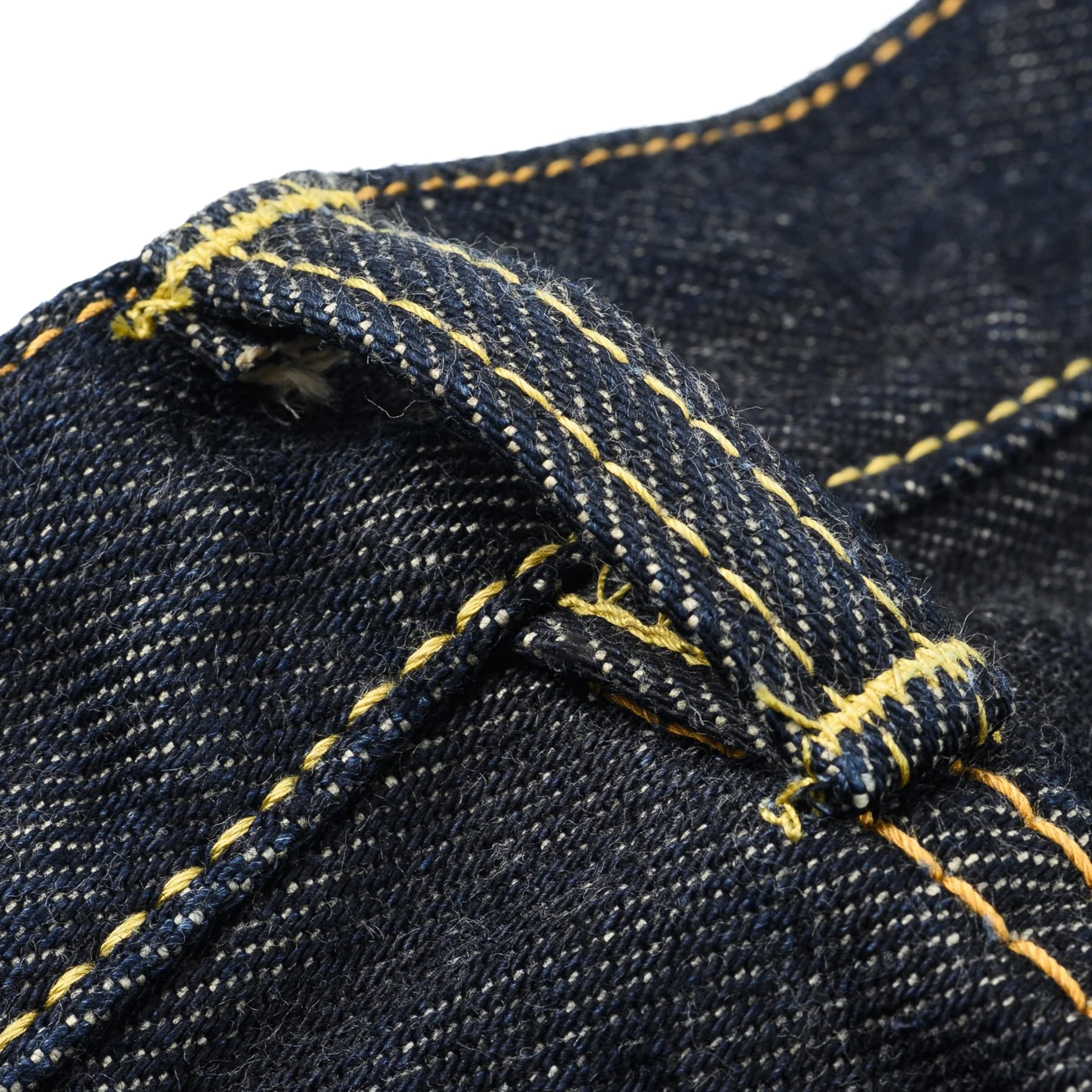 IH-555S-21 21oz Selvedge Denim Slim Cut Jeans - Indigo