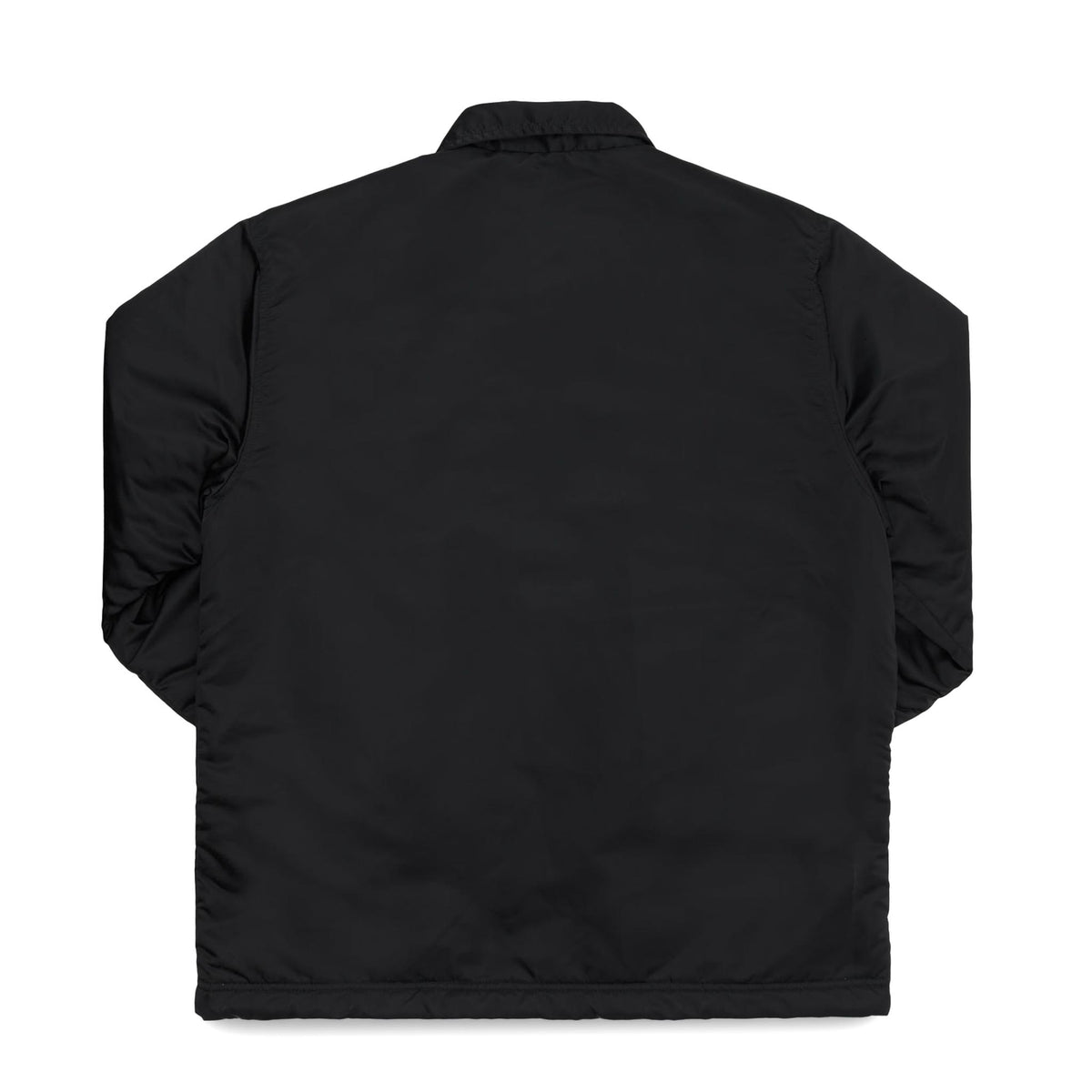 IHJ-168-BLK Nylon Coach Jacket - Black