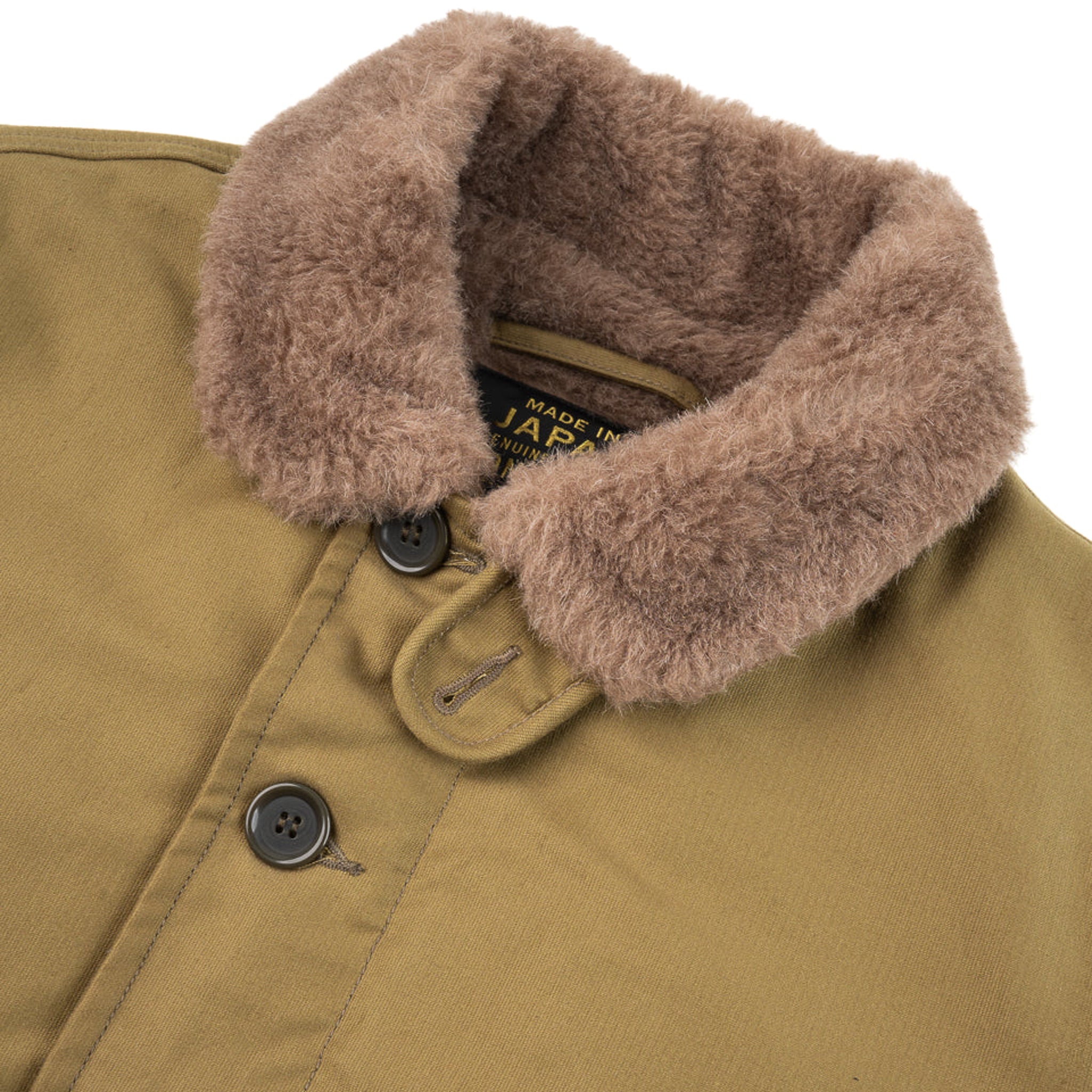 IHM-35-KHA Whipcord N1 Deck Jacket - Khaki