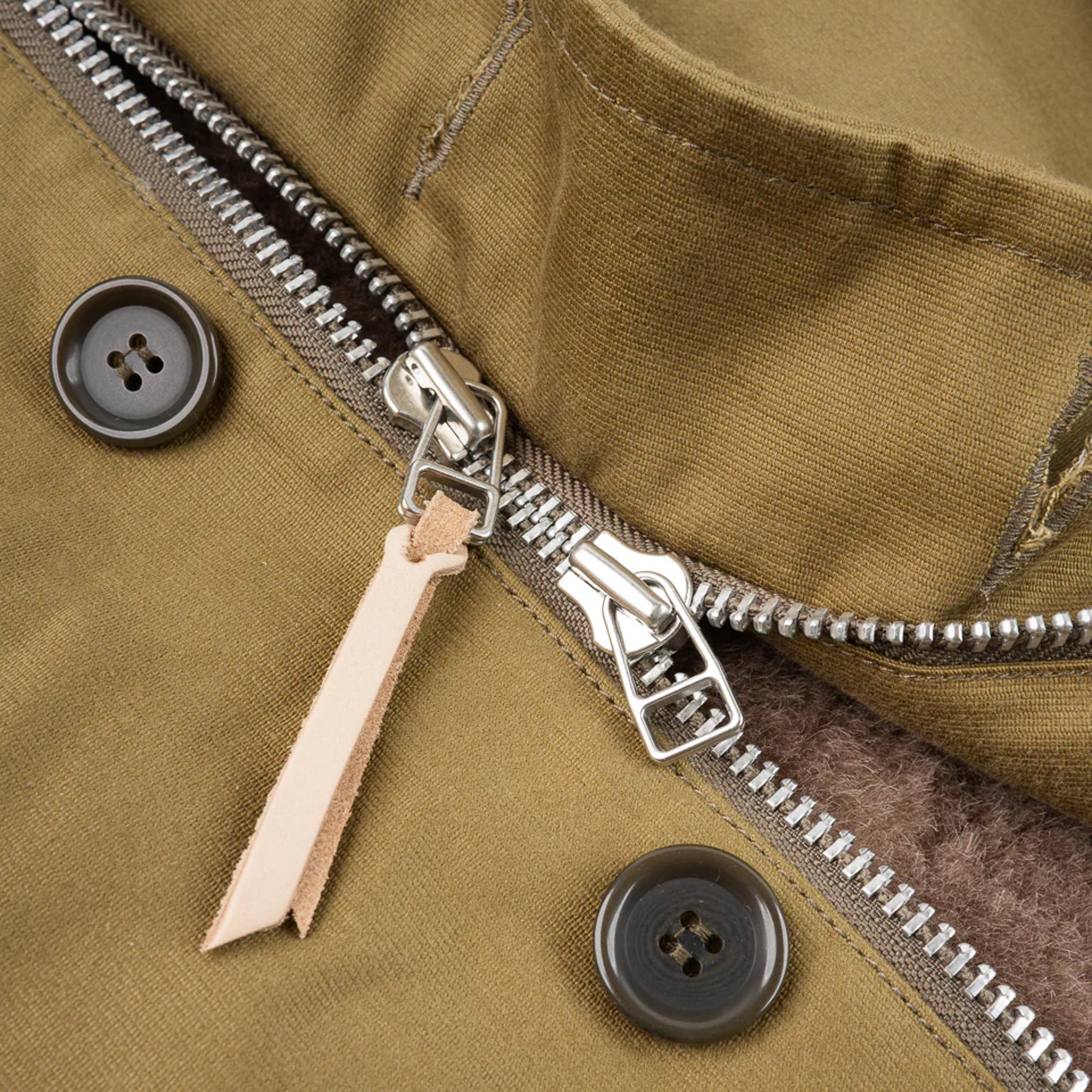 IHM-35-KHA Whipcord N1 Deck Jacket - Khaki