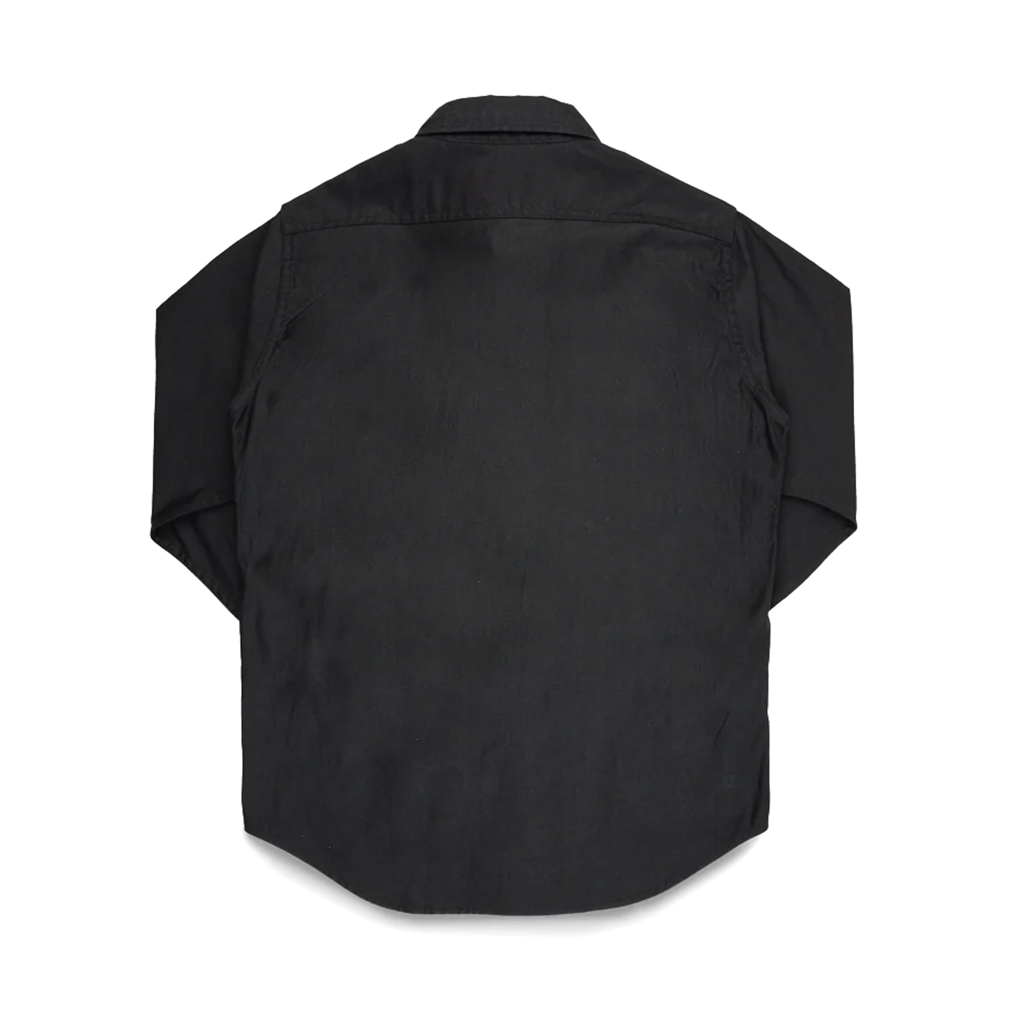 IHSH-425-BLK 8oz Military Whipcord CPO Shirt - Black