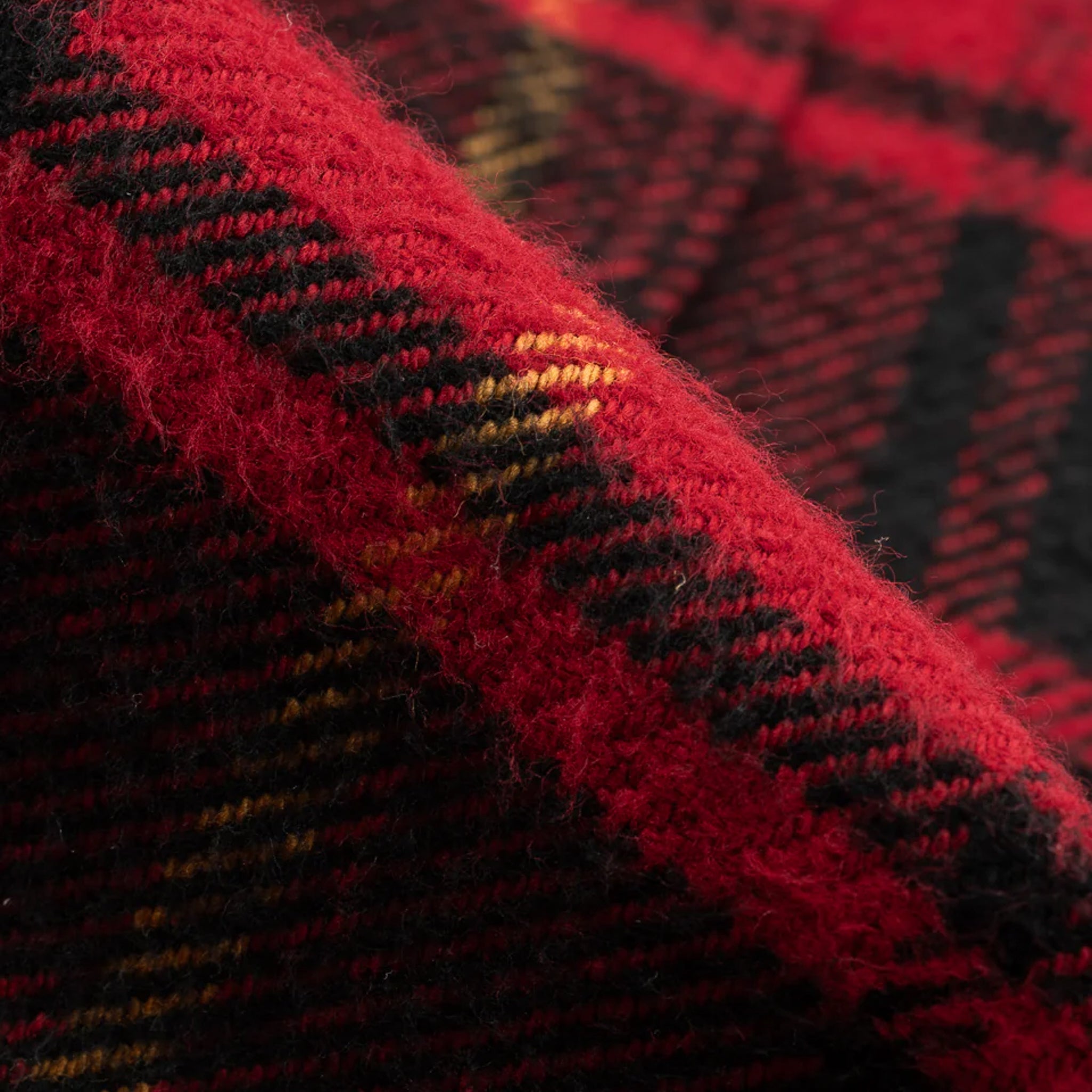 IHSH-433-RED Heavy Flannel Rider’s Overshirt - Red