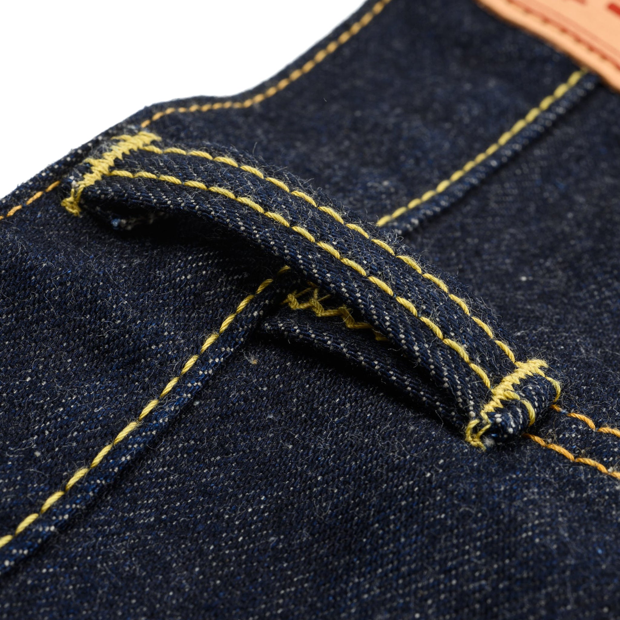 IH-555S-142 14oz Selvedge Denim Slim Cut Jeans - Indigo