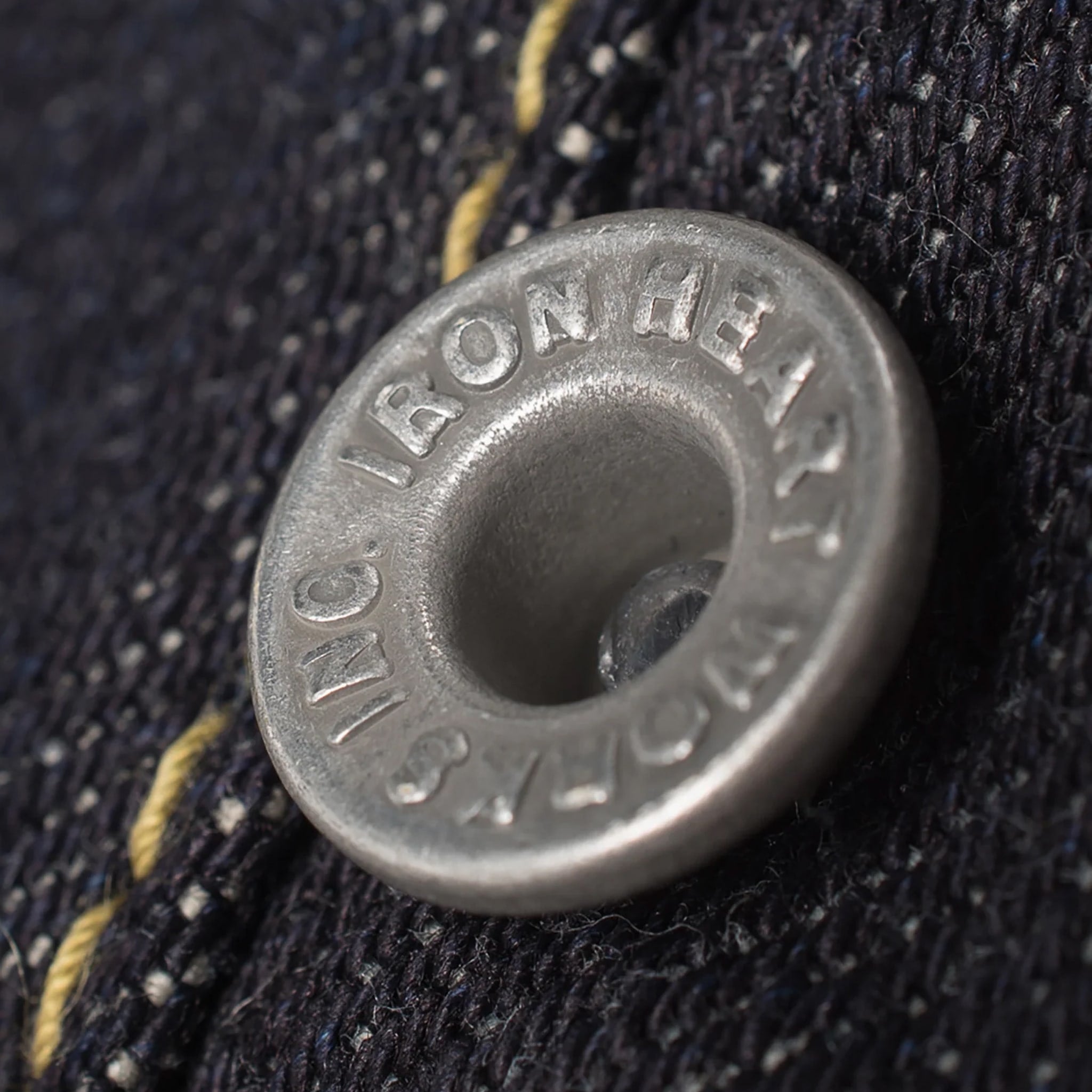 IH-634S-142 14oz Selvedge Denim Straight Cut Jeans - Indigo