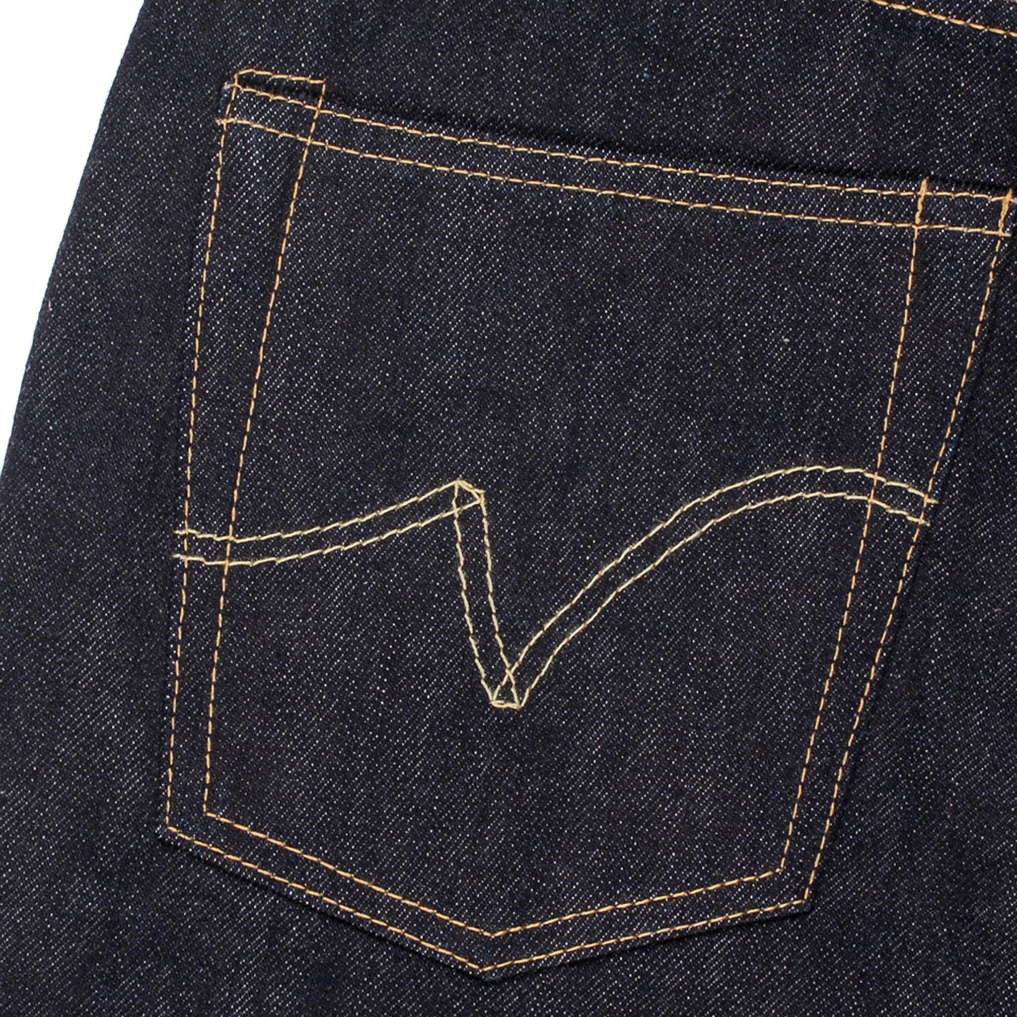 IH-634S-142 14oz Selvedge Denim Straight Cut Jeans - Indigo