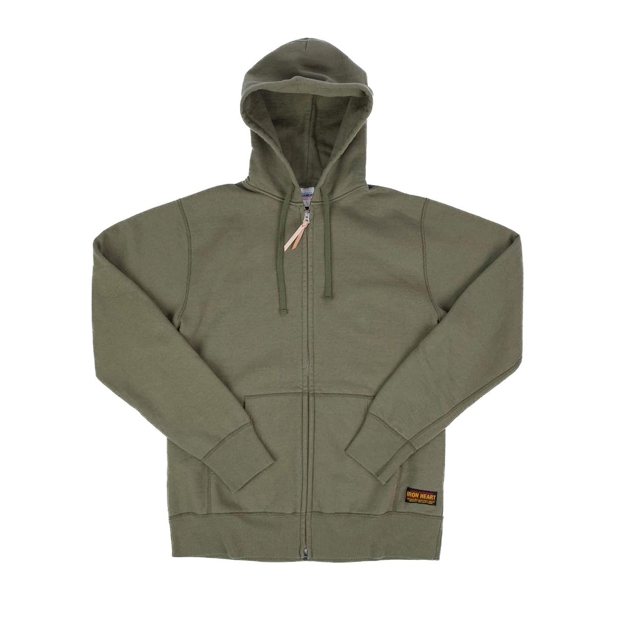 Iron Heart | 14oz Ultra Heavyweight Loopwheel Cotton Zippered 