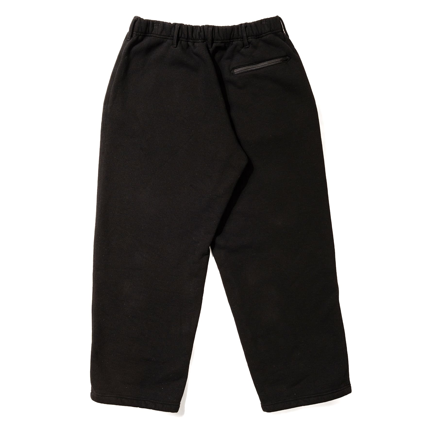 Knit Leisure Pant - Black 12oz Cotton Fleece