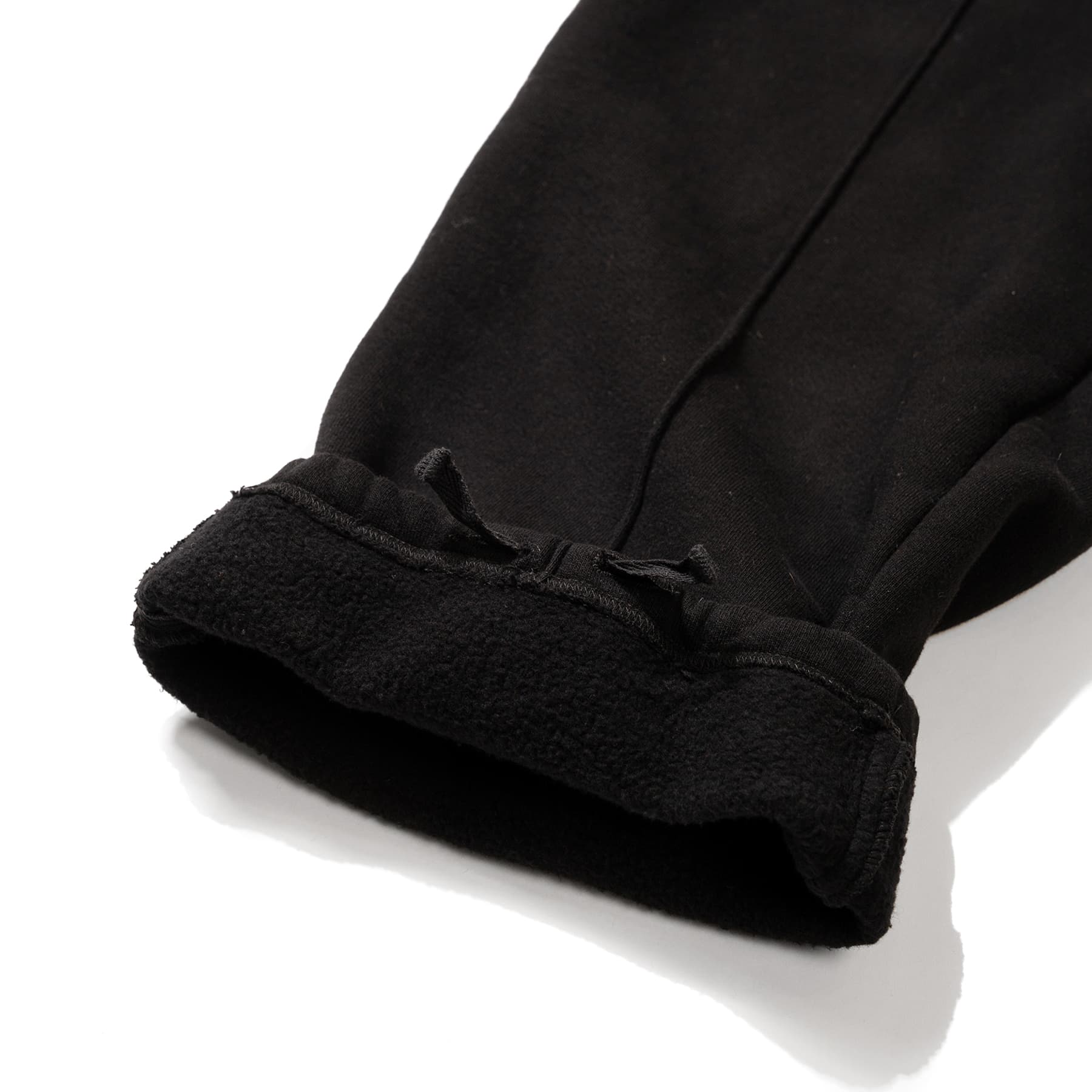Knit Leisure Pant - Black 12oz Cotton Fleece