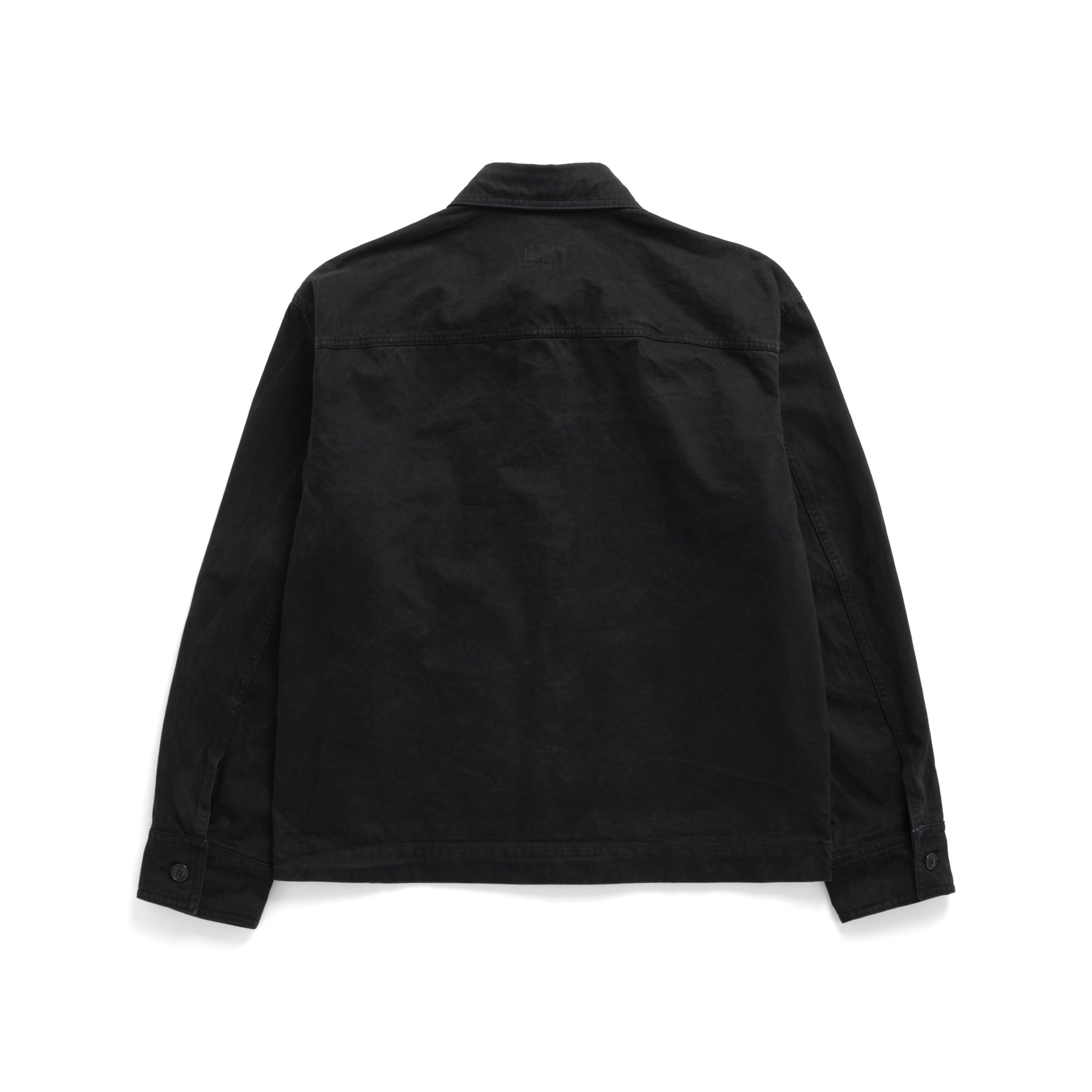 Lux J Garment Dye Moleskin Jacket - Black