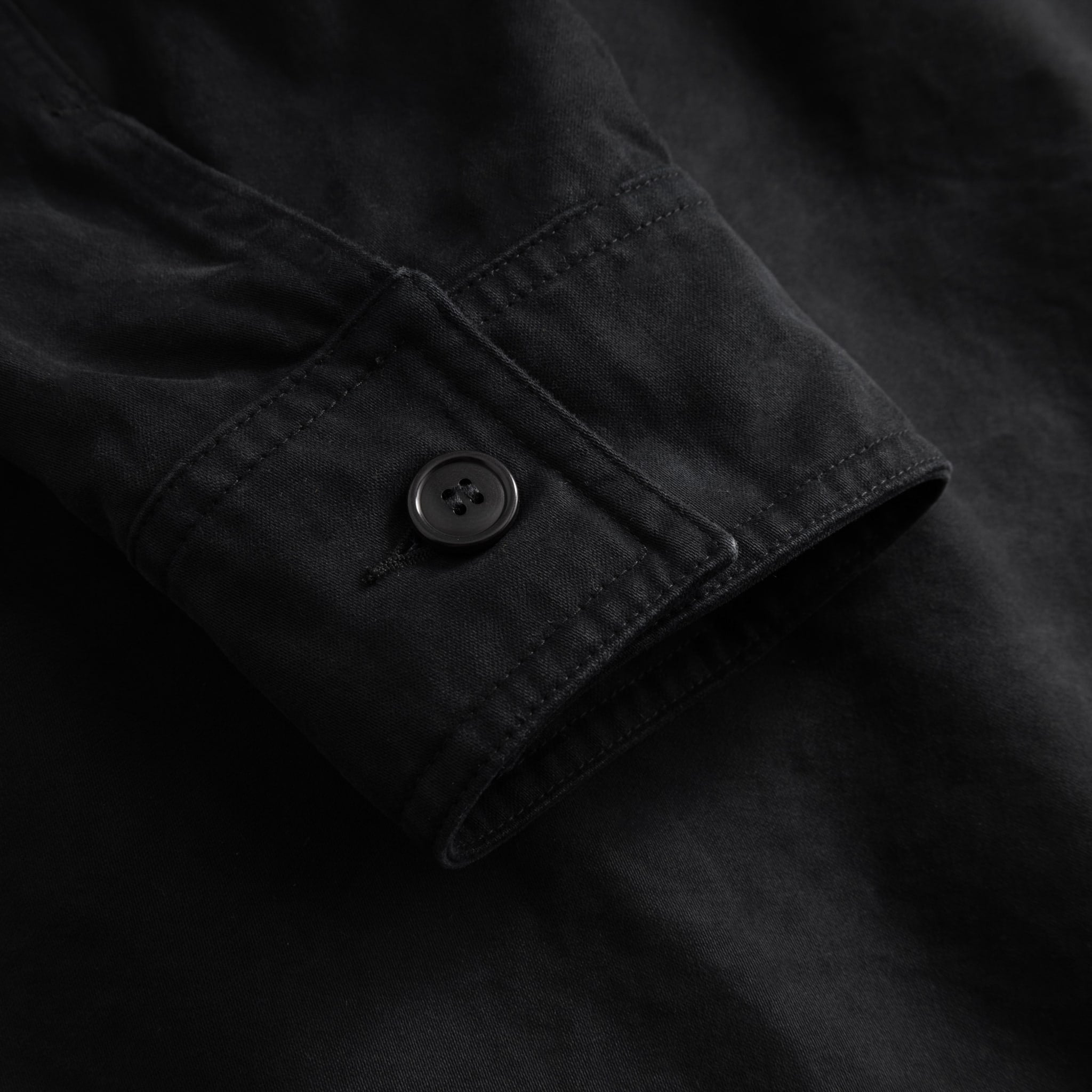 Lux J Garment Dye Moleskin Jacket - Black