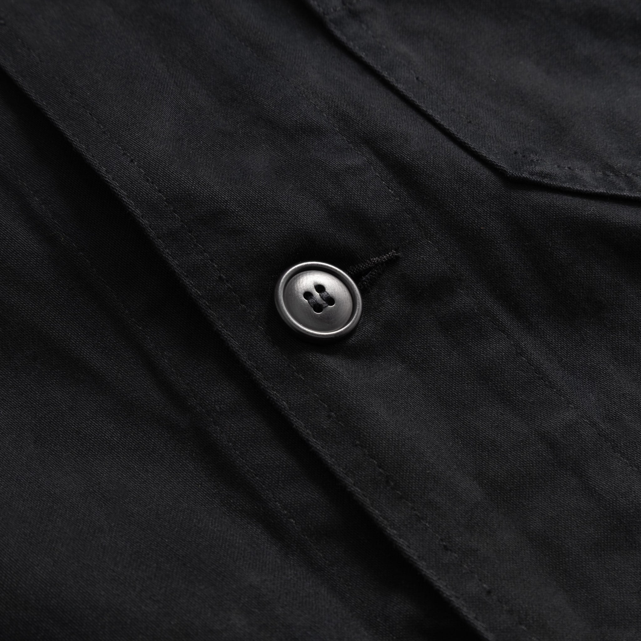 Lux J Garment Dye Moleskin Jacket - Black