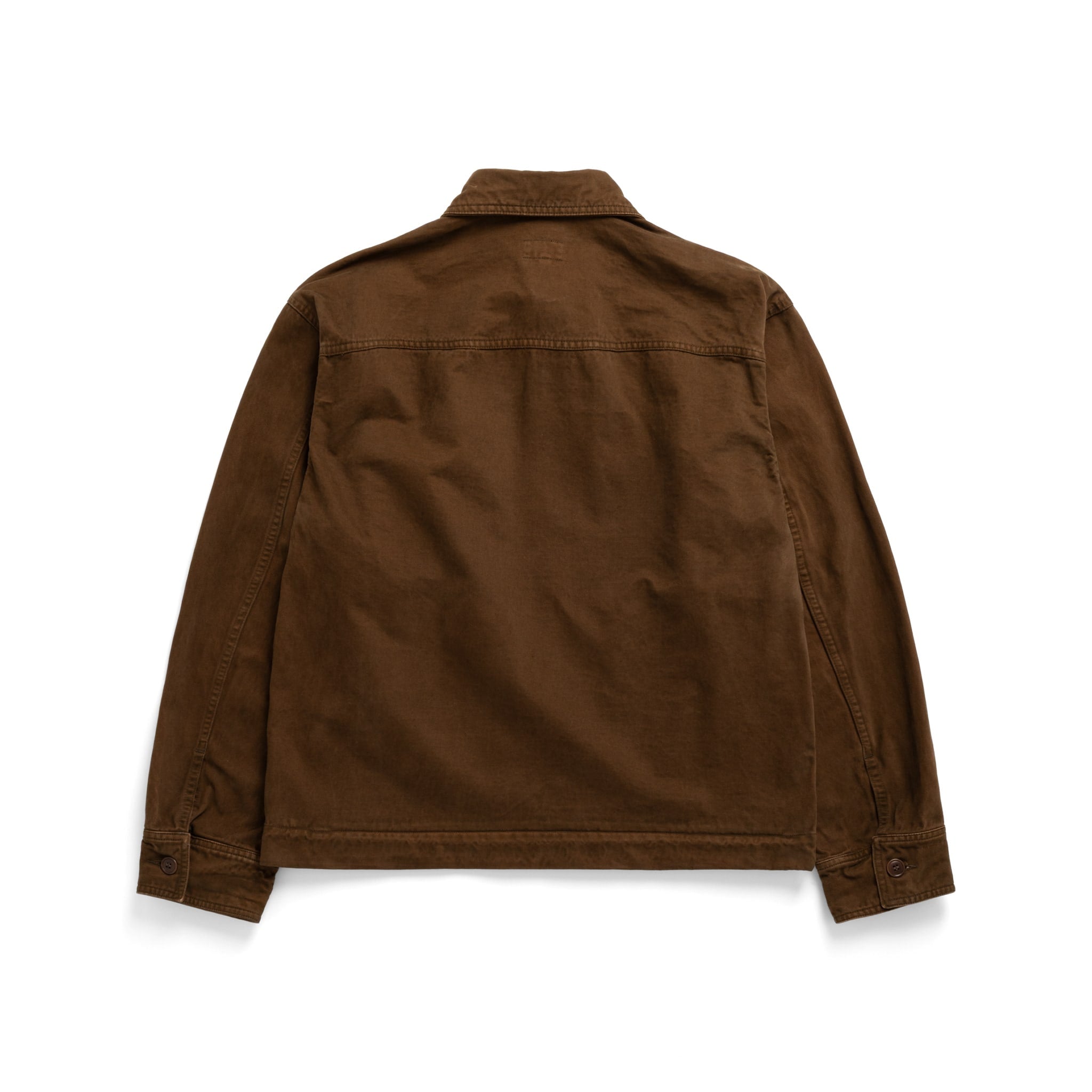 Lux J Garment Dye Moleskin Jacket - Tobacco