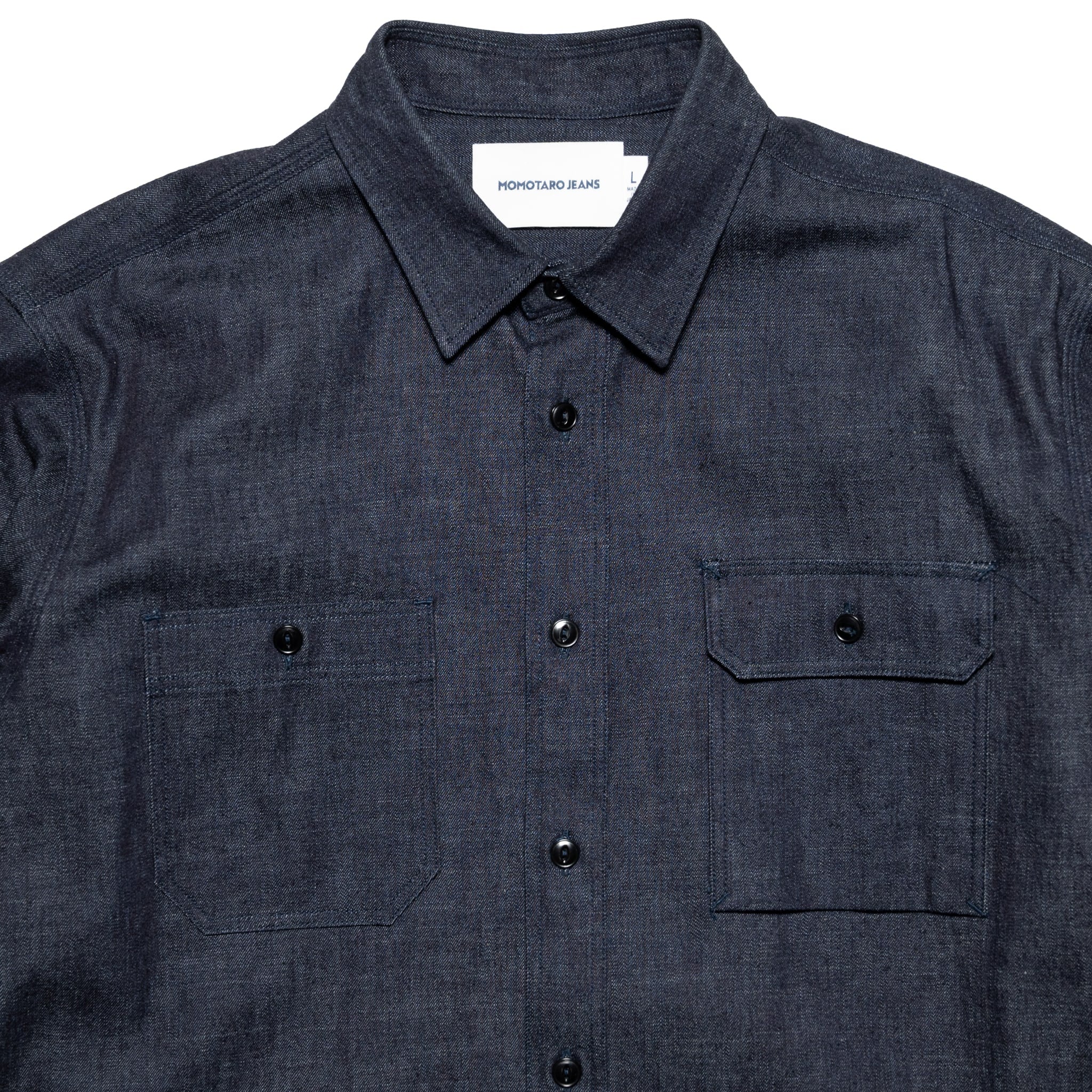MMLS1000 Triple Stitch L/S Denim Shirt