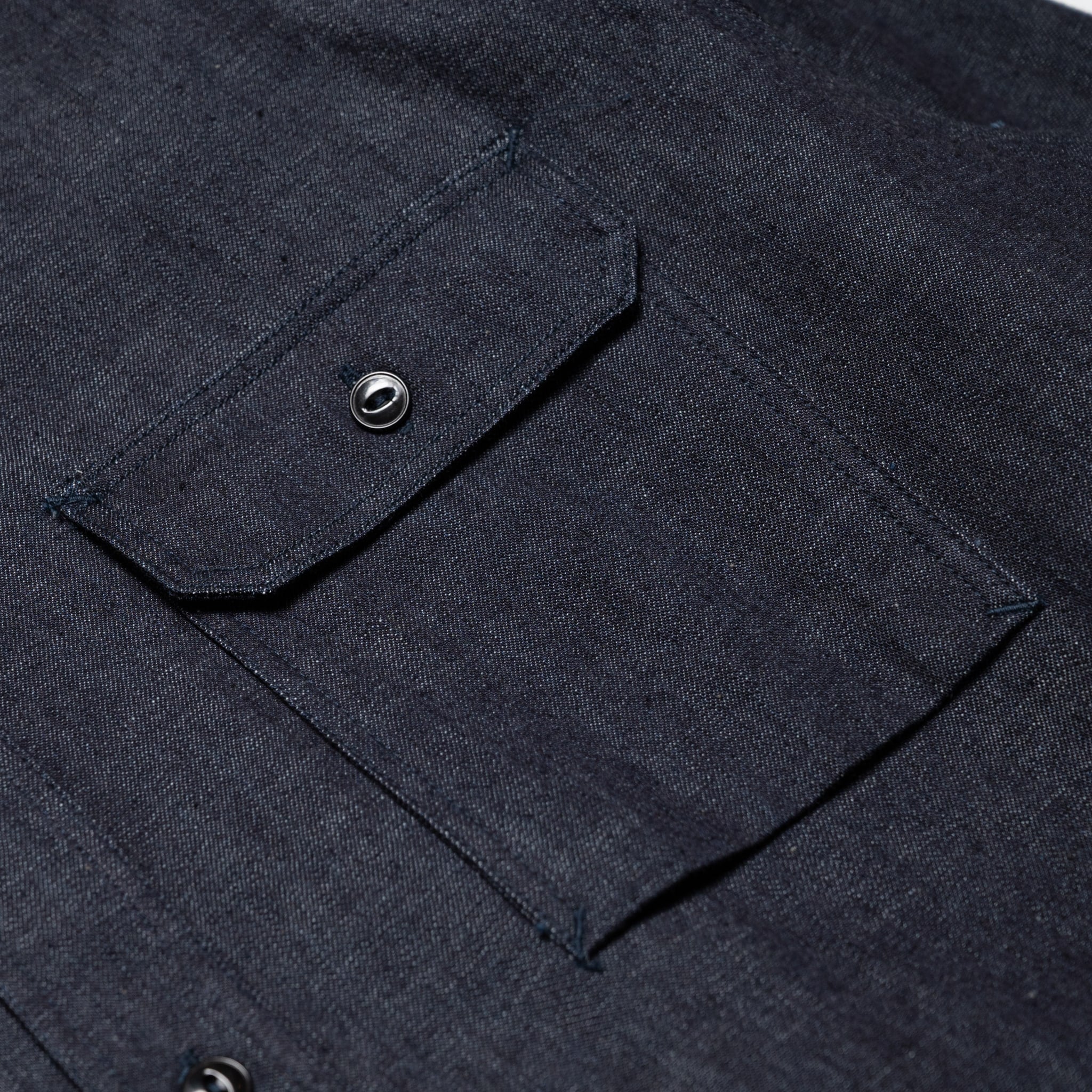 MMLS1000 Triple Stitch L/S Denim Shirt