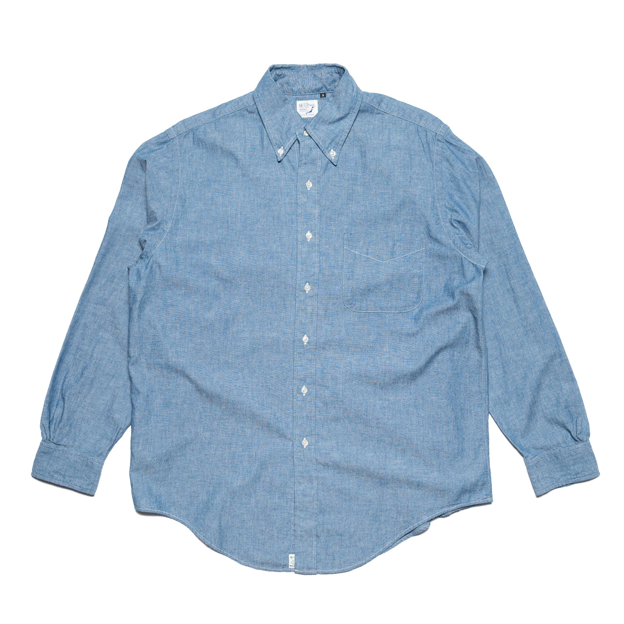 Chambray Standard Button Down Shirt