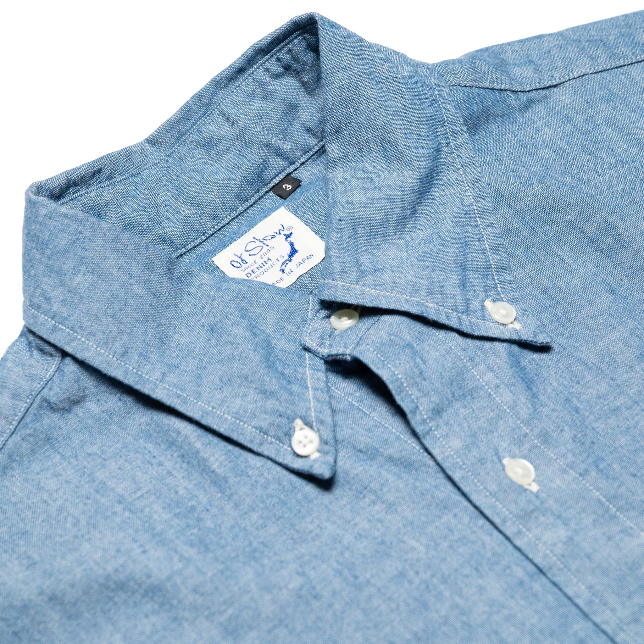 Chambray Standard Button Down Shirt