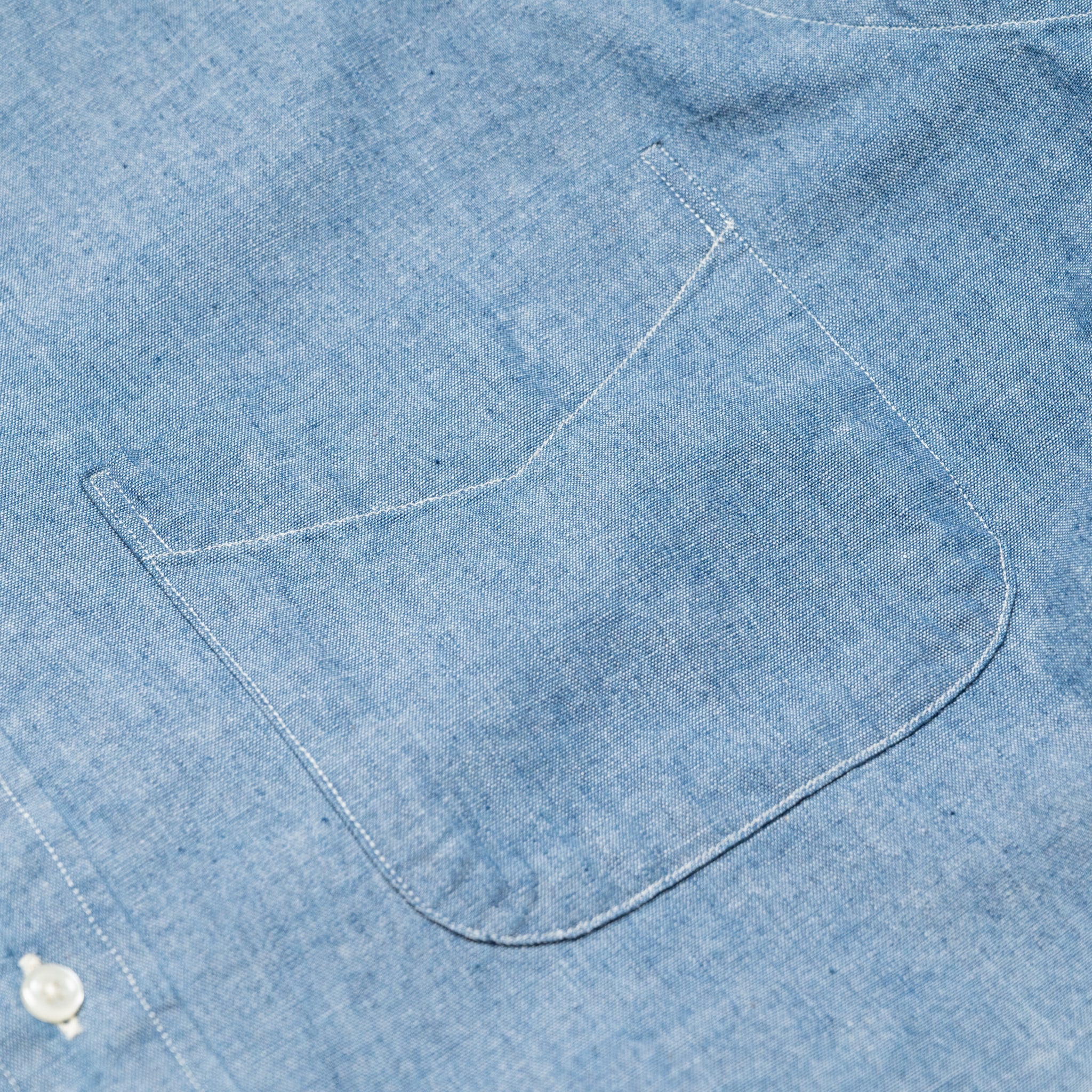 Chambray Standard Button Down Shirt