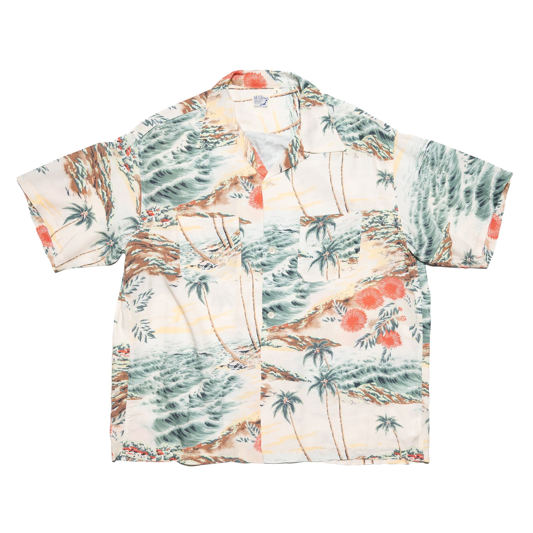 Hawaiian Shirt - Ecru