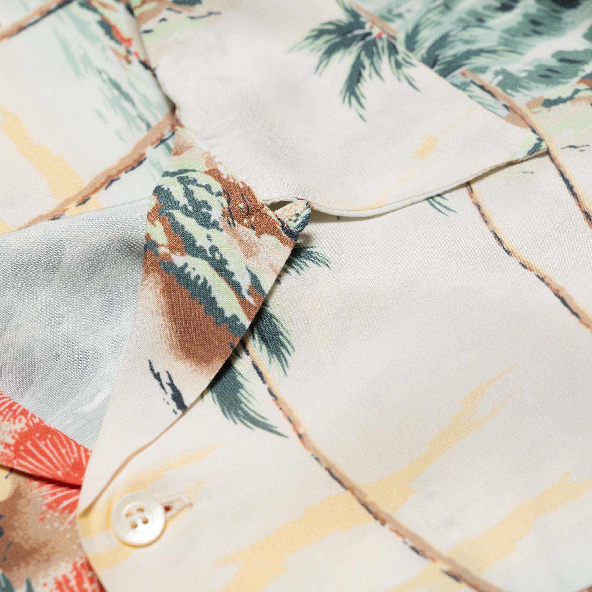 Hawaiian Shirt - Ecru