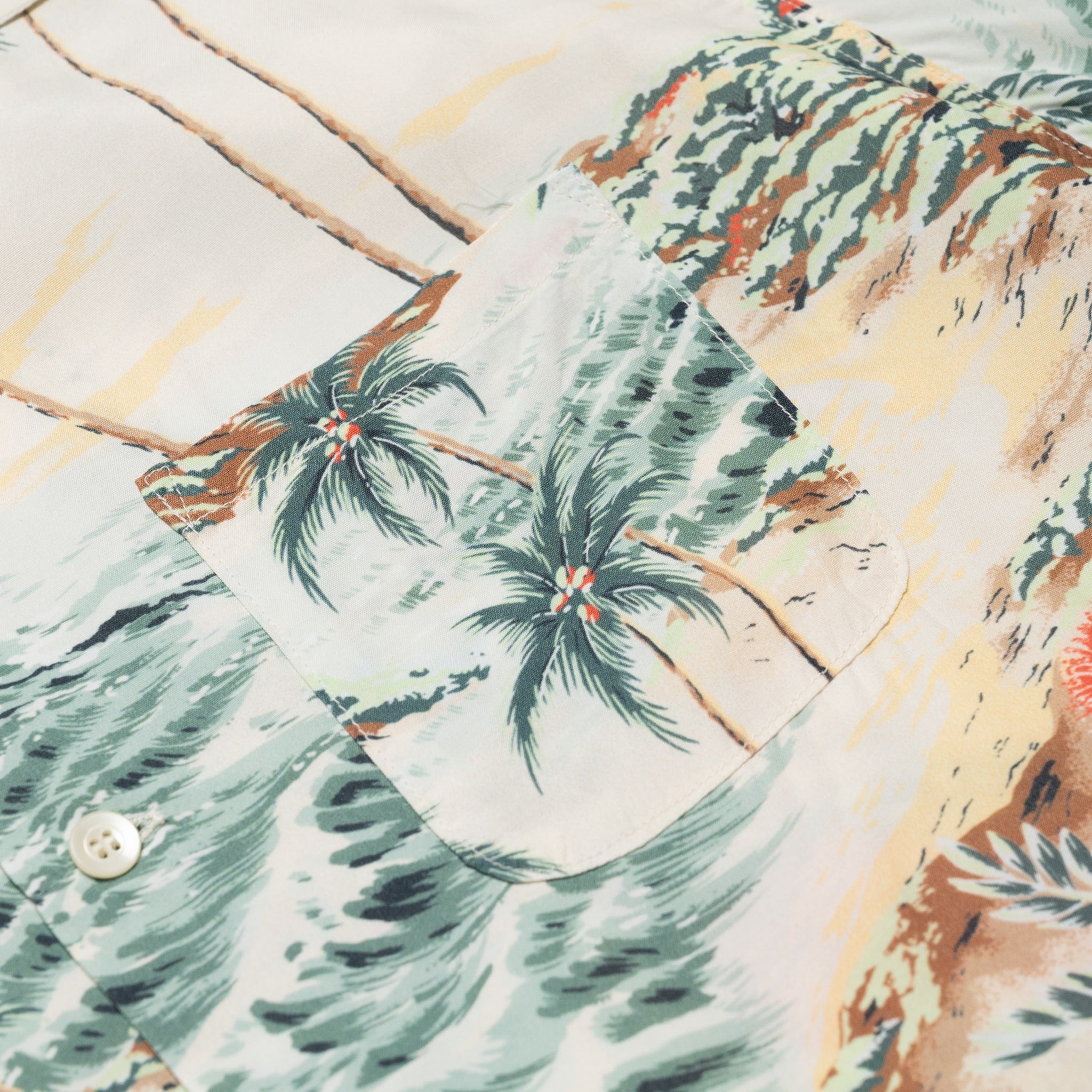 Hawaiian Shirt - Ecru