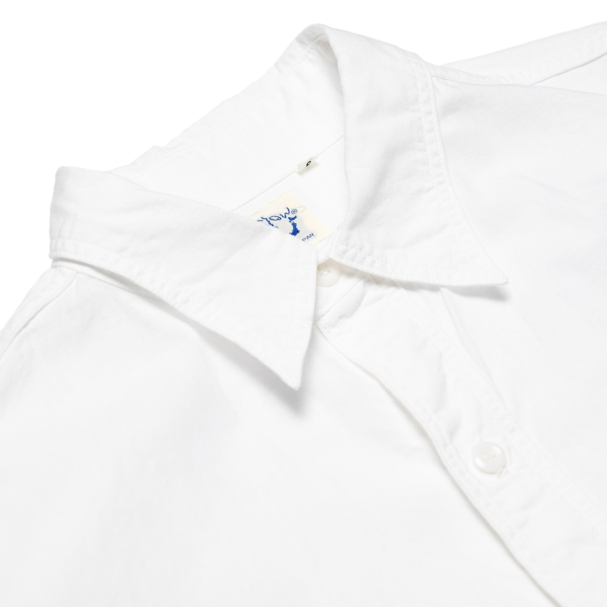 Relax Fit Chambray Work Shirt - White