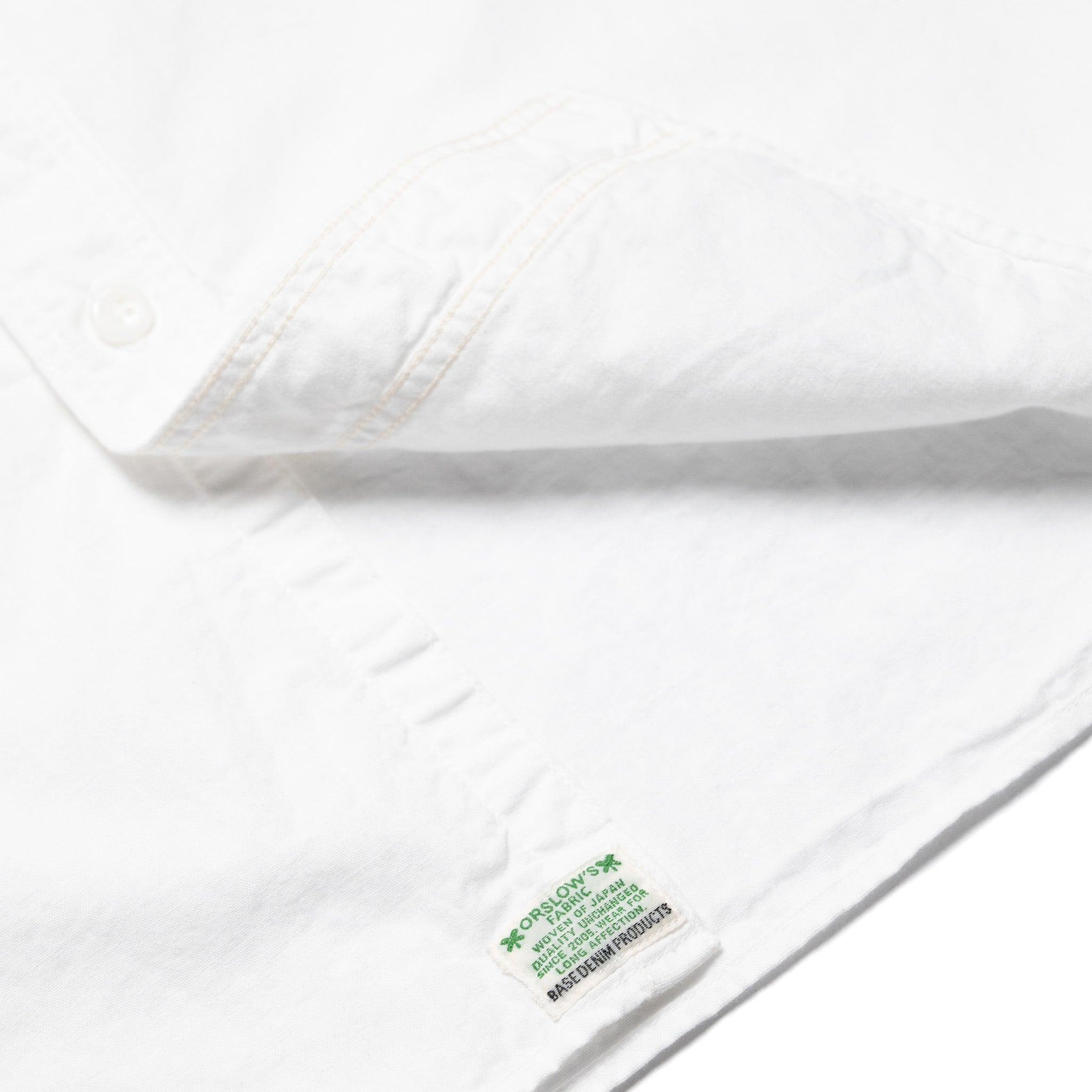 Relax Fit Chambray Work Shirt - White
