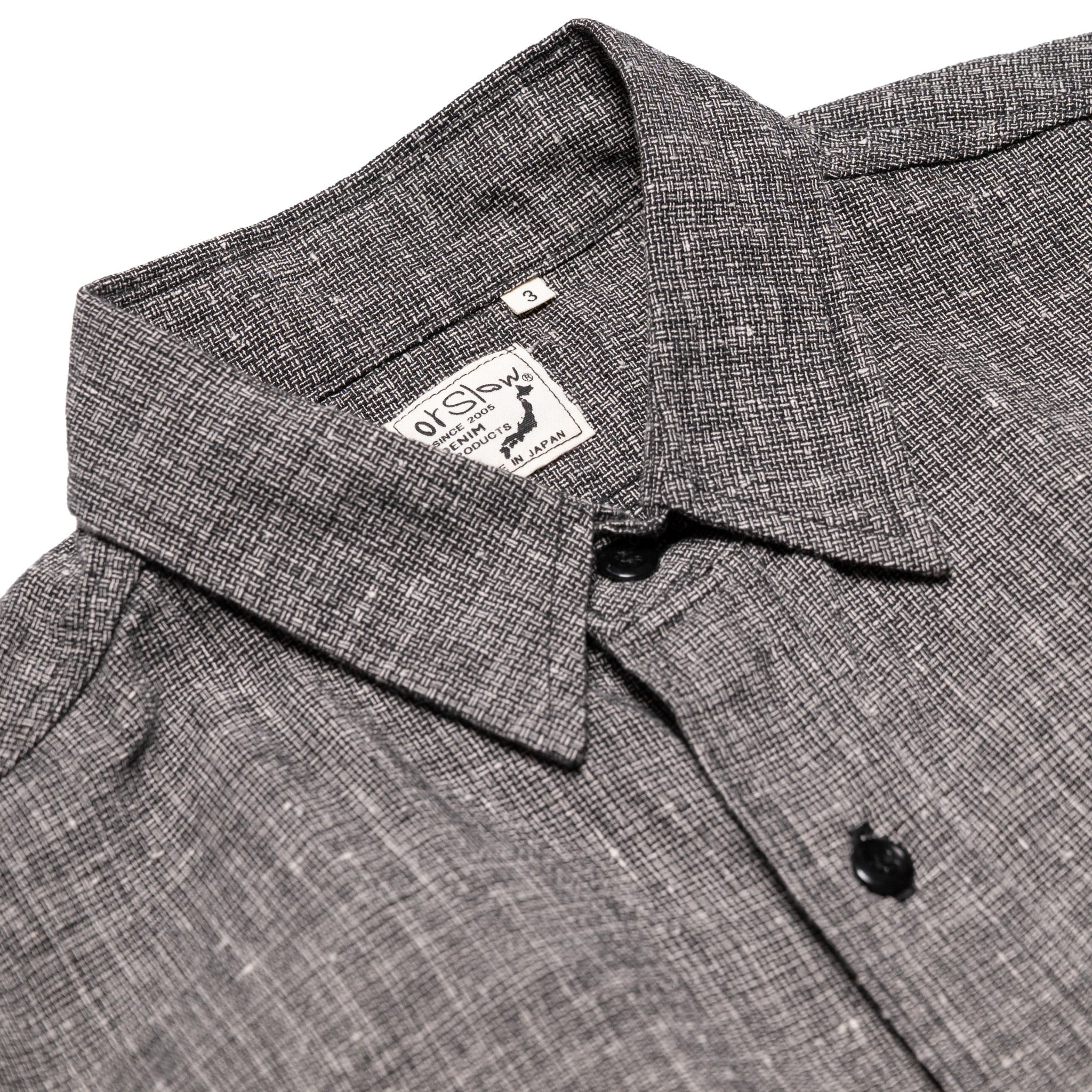 Relax Fit Work Shirt - Black Check